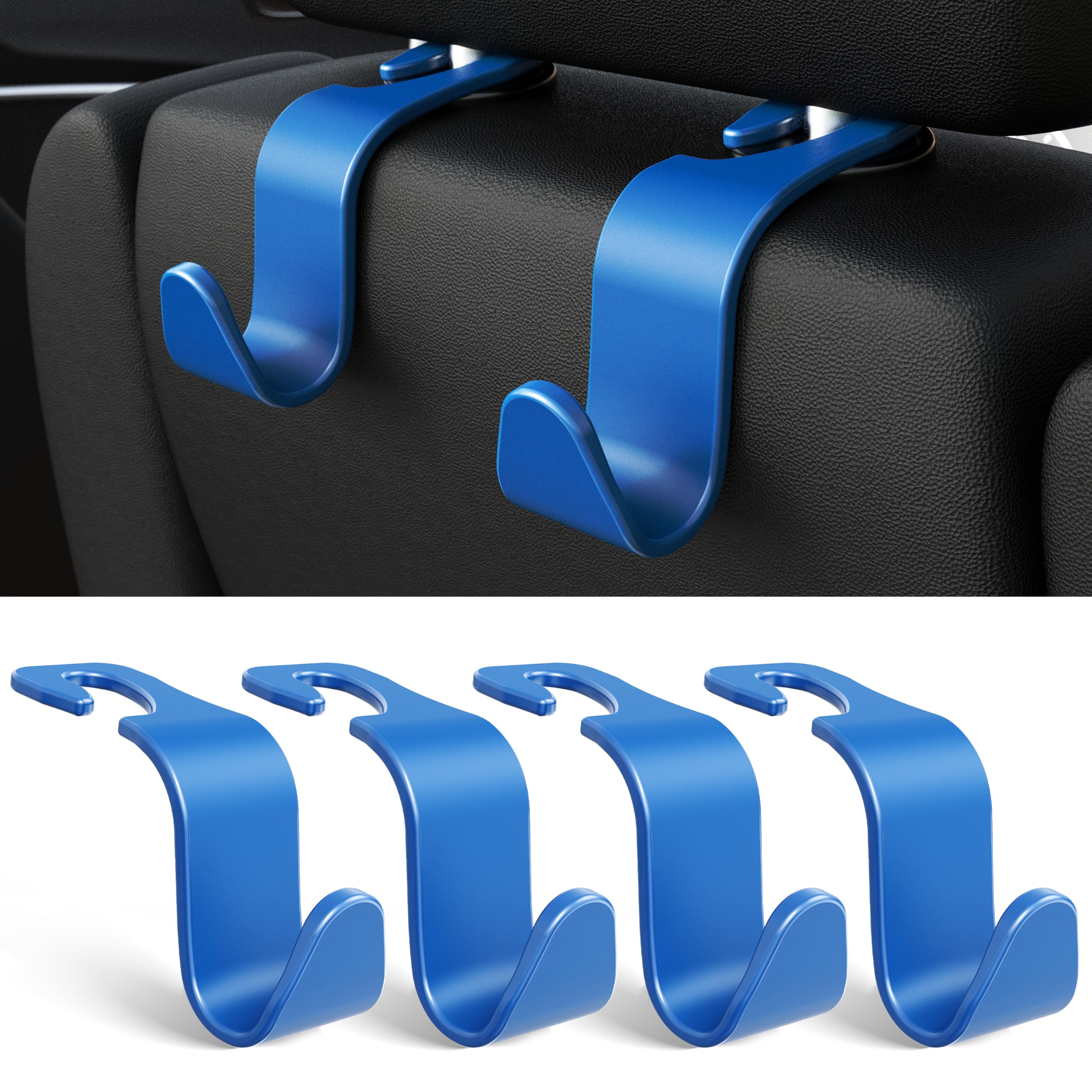Elegant Vehicle Headrest Hooks