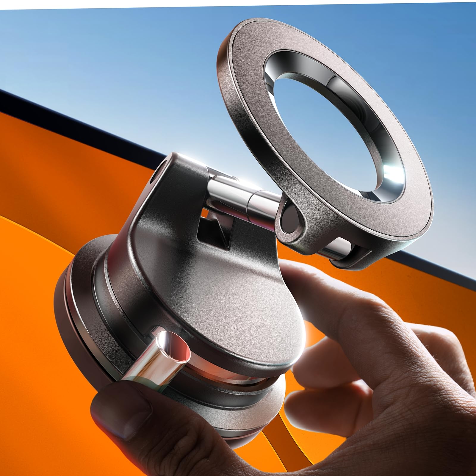 Secure Magnetic Phone Car Mount