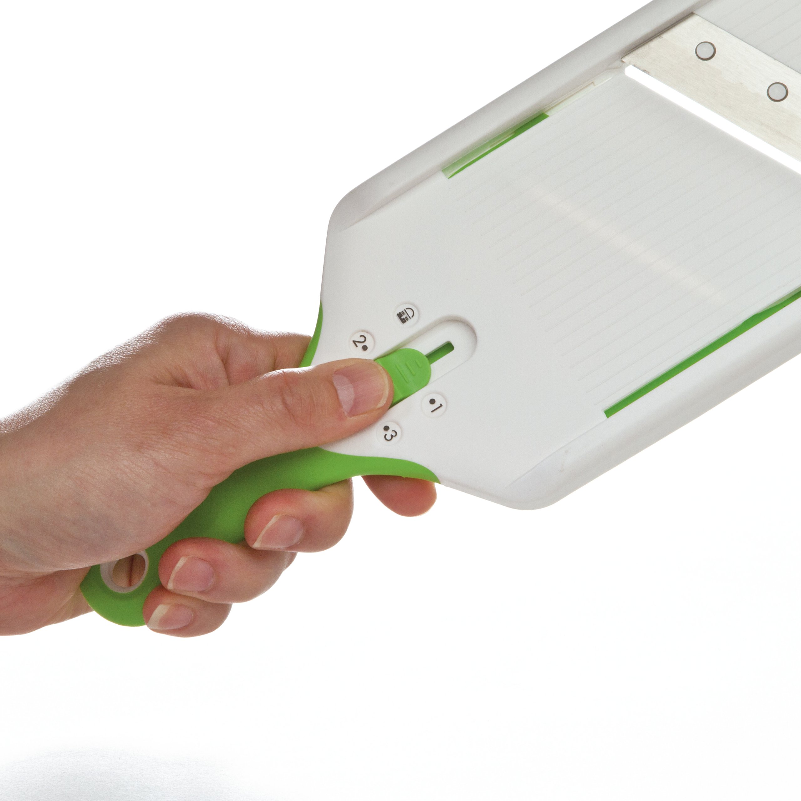 Precision Adjustable Mandoline Slicer | Green