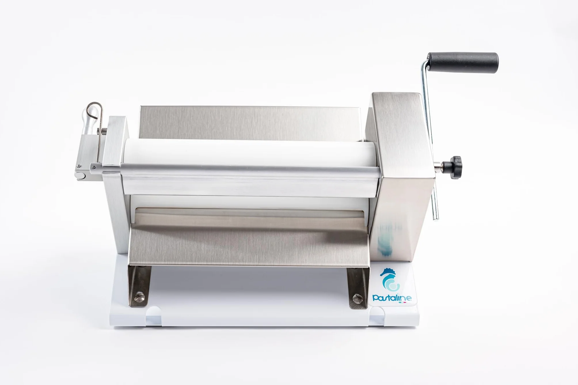Manual Dough Sheeter Machine - Sfogliafacile Manual Pasta Maker for Icing, Marzipan,Puff Pastry and Salt Bread Shio Pan | Easy Install Dough Sheeter for Home Small or Commercial Kitchens