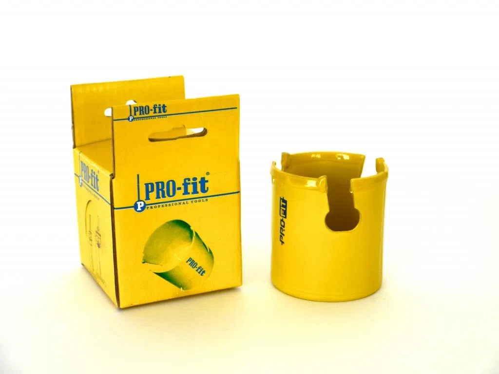 PRO-FIT Multi-Purpose-Lochsäge Ø140mm mit 50mm Nutzlänge - ohne Zentrierbohrer - mit Click&Drill Aufnahme