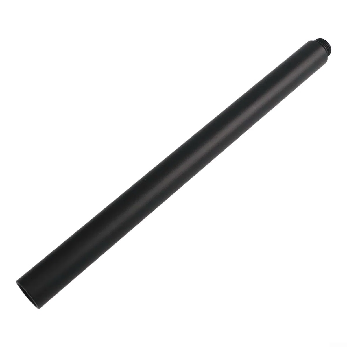 Duschsystem-Verlängerungsstange, 30 cm, Edelstahl, Dusch-Verlängerungsrohr, Badezimmer-Duschrohr-Kopf-Verlängerung, verchromt, Schwarz