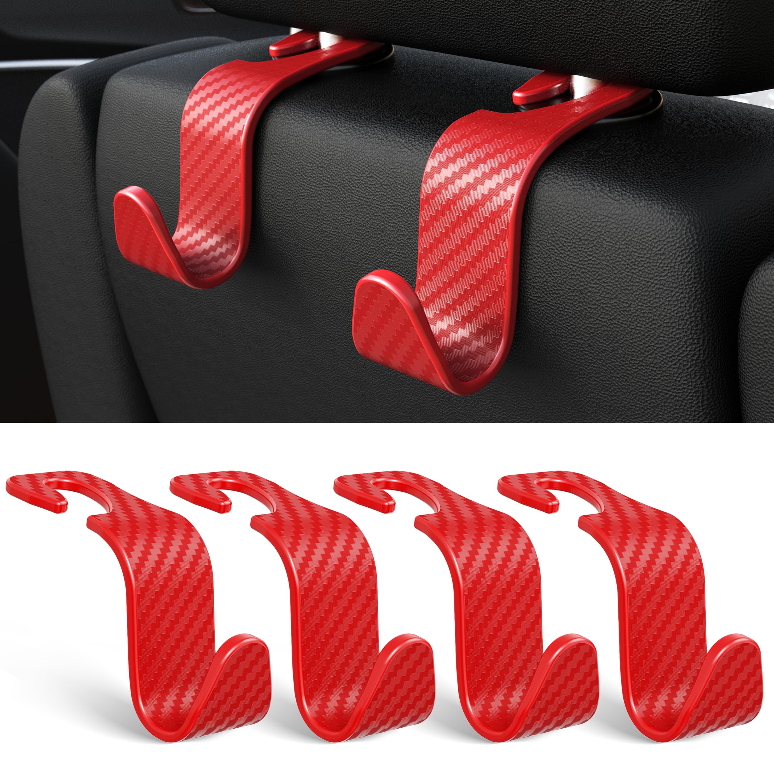 Elegant Vehicle Headrest Hooks