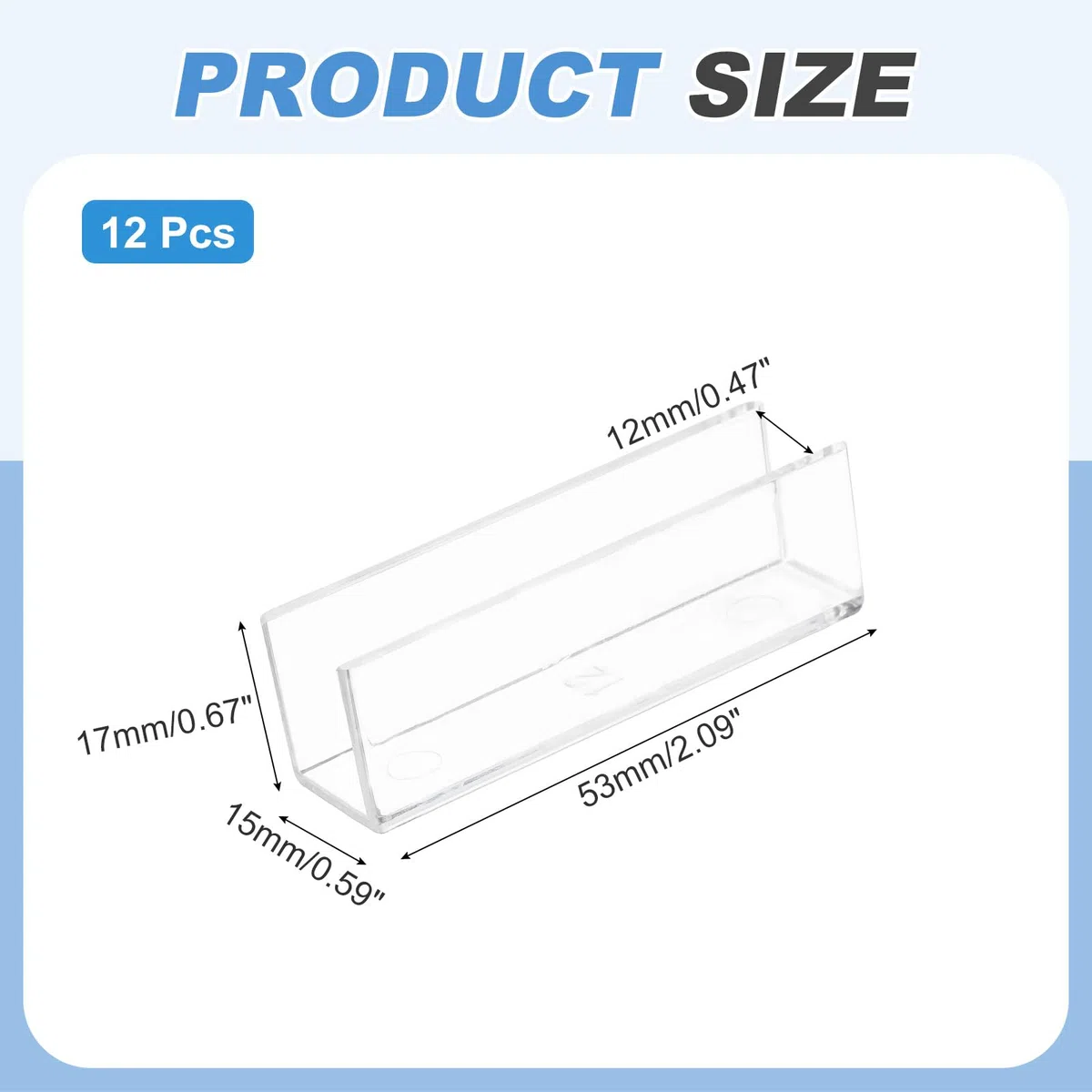 QUARKZMAN 12 Stück Glasklemme, Eckverbinder Glasverbinder Für 12mm Dicke 180 Grad, randloser Clip-Halter für Befestigung oder DIY-Fischtank, Glas-Acryl-Vitrine