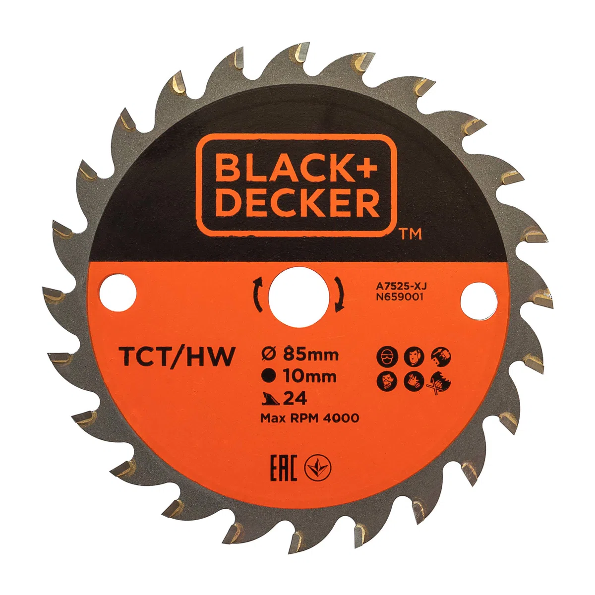 A7525-XJ Hojas TCT 85x10 24T
