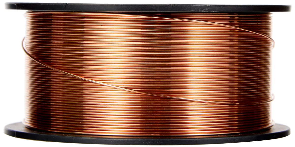 ROTHENBERGER Industrial Drahtelektrode Schweißdraht MIG MAG 0,8mm 1kg | Verkupferter Stahlschweißdraht