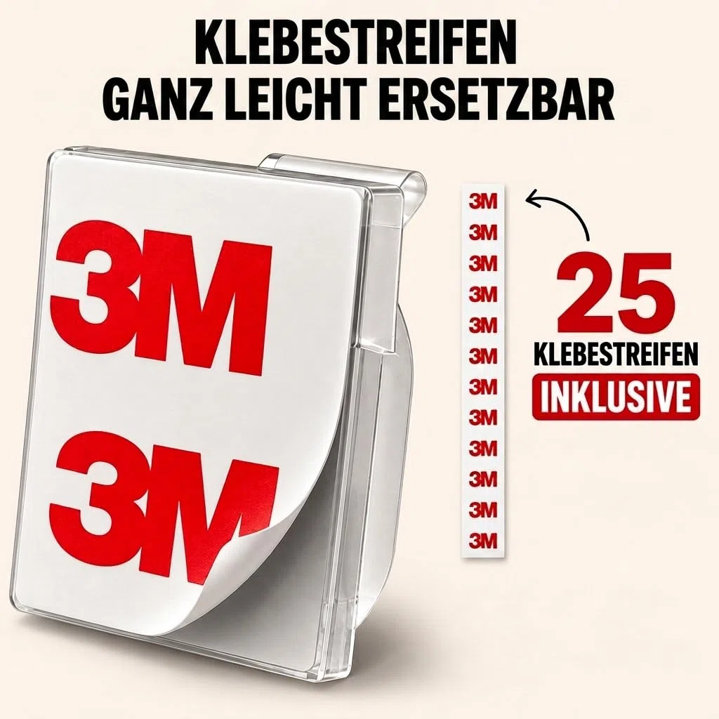 MYMIND® Kabelhalter selbstklebend 50 Stück Indoor & Outdoor – Kabelclips für Kabelmanagement – Kabelklemmen & Kabelorganisator für Schreibtisch – Kabelbefestigung für Lichterkette