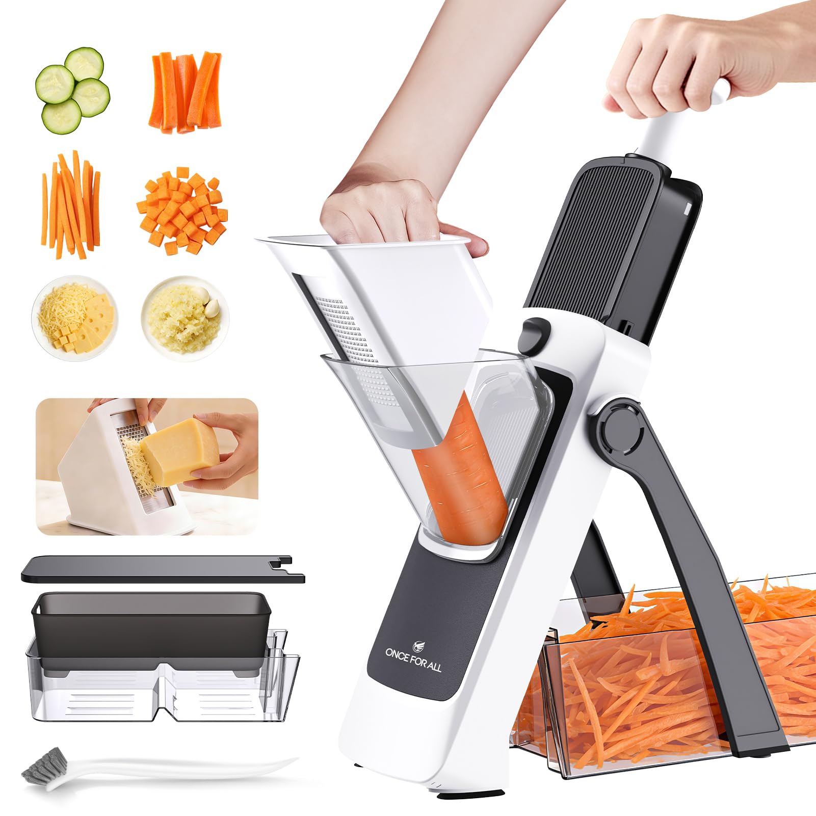 Adjustable Precision Mandoline Slicer