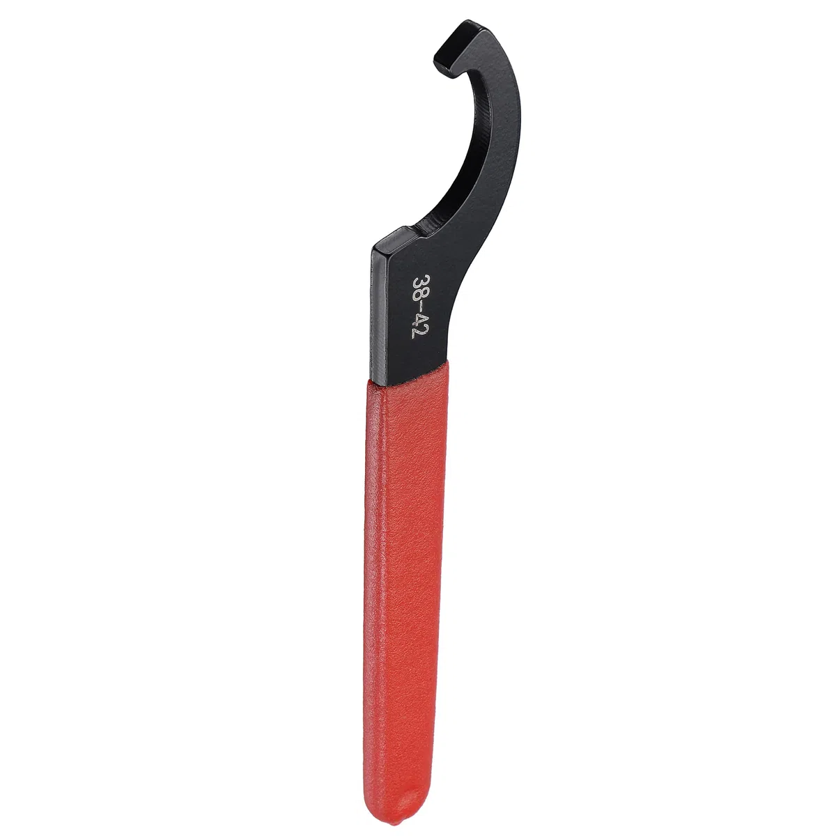 sourcing map C Hakenschlüssel Spannzangenfutter für Rundmutter, mit rutschfestem Griff 38-42mm
