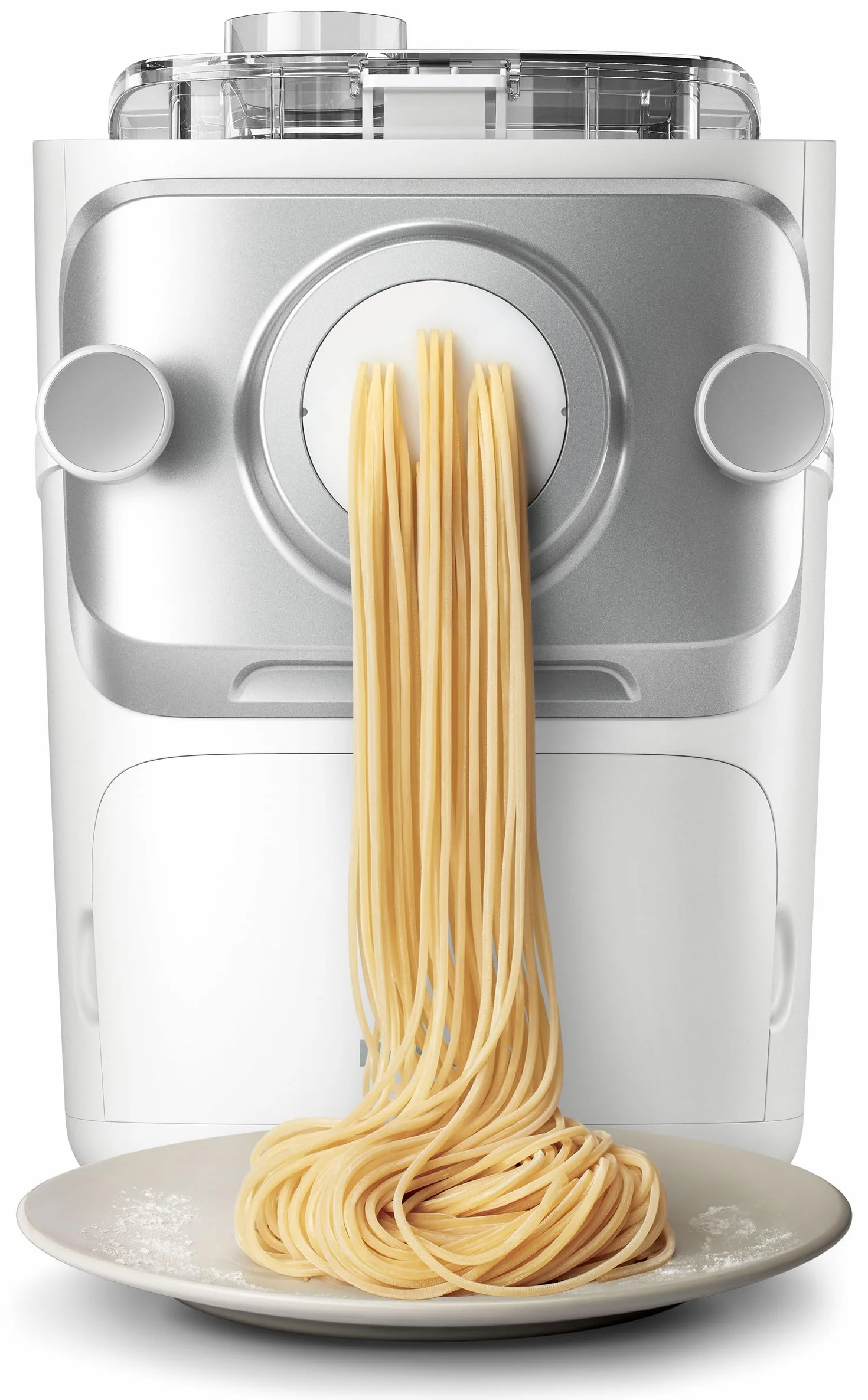 Philips 7000 Series Pasta Maker, ProExtrude Technology 150W, 8 discs, Perfect Mixing Technology, Prepare up to 8 Portions, HomeID App, White, (HR2660/03)