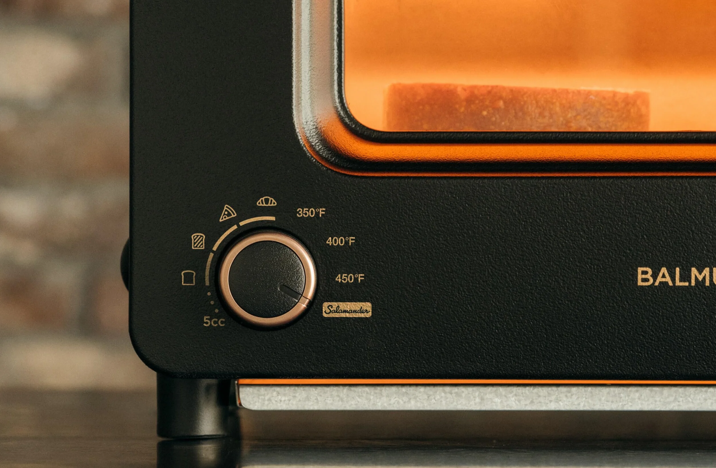Steam Oven Toaster | Compact 14.1″W × 12.6″D × 8.2″H | 6 Modes: Shokupan, Golden Toast, Pizza, Croissant, Oven, Salamander Grill | (Baking Tray Sold Separately) | Off-white