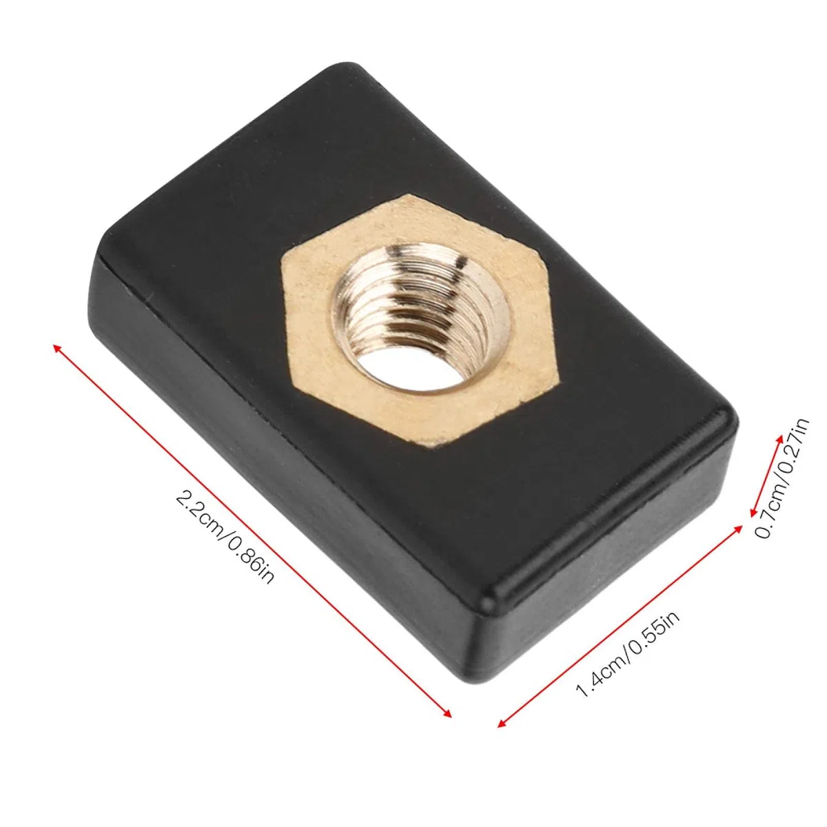 Leichtmetall Vierkantmuttern Set Kajak Kanu Boote Marine Zubehör Quadratische Muttern Ersatzteile Montage Hardware Schienen Adapter für Kunststoff Aluminiumrahmen