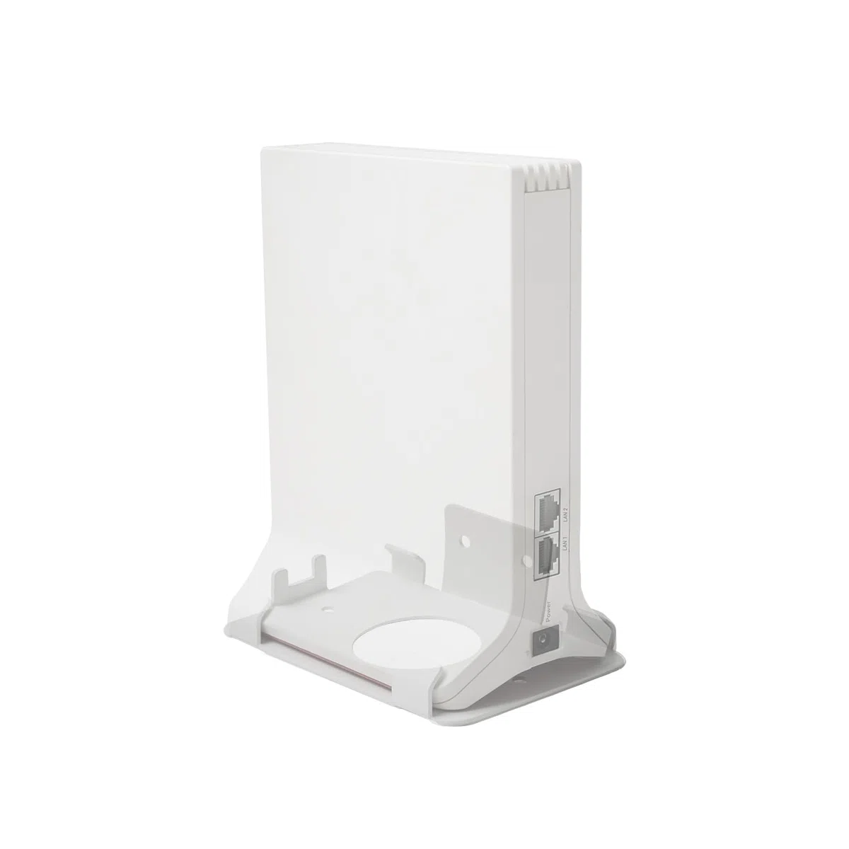 shinar Metall Wandhalterung Kompatibel mit FritzBox Repeater 3000AX Repeater Halterung inkl. Montagezubehör Kabelmanagement Wandmontage Wand Halter