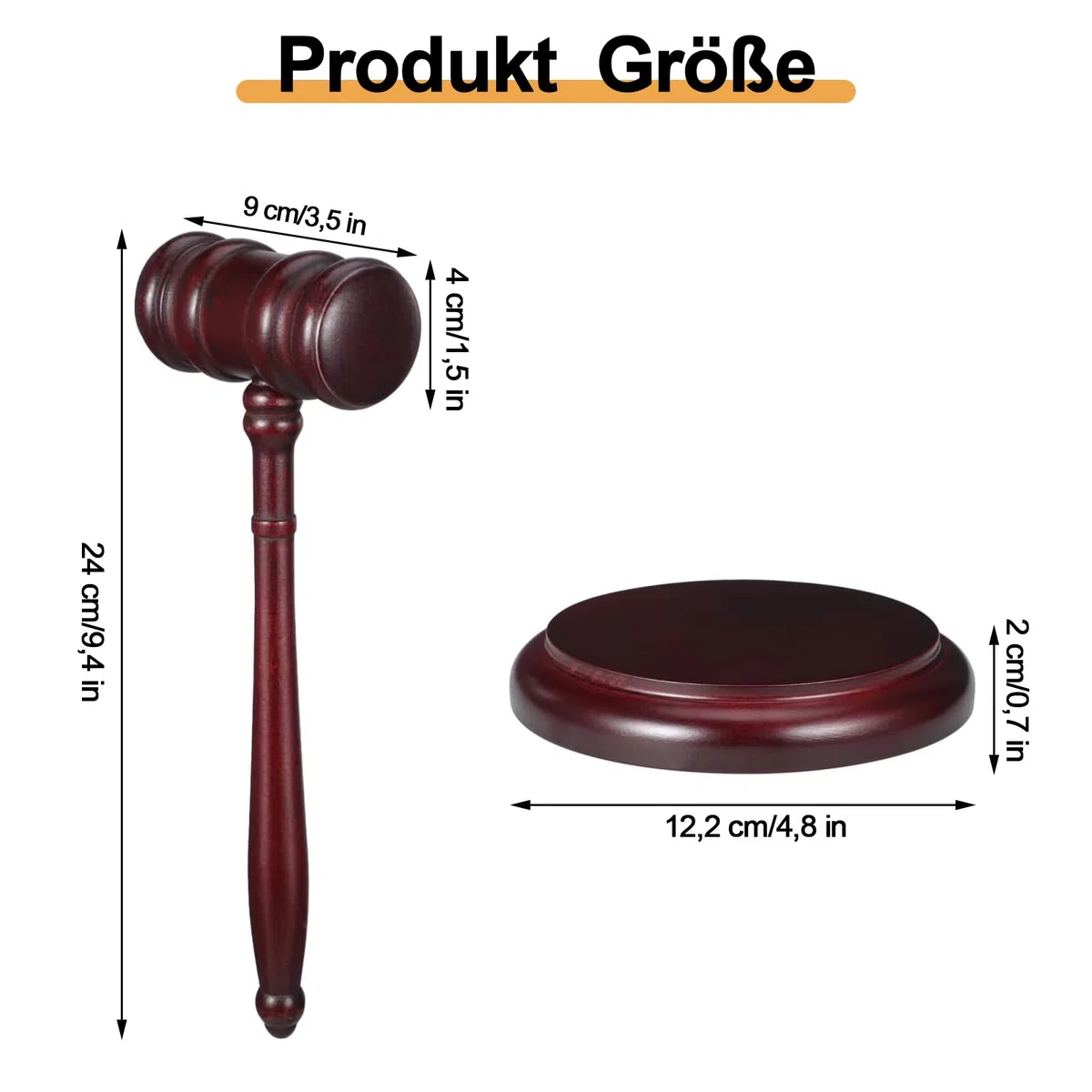 Richter Hammer, Richter Hammer Holz, Richterhammer Holz, Holz Richter Hammer,Richter Hammer Holz mit Sockel, für Richter Anwalt Student Auktion Verkauf Meetings