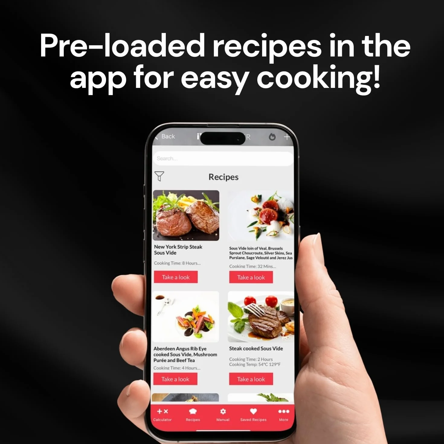 2.0 WiFi Sous Vide Immersion Circulator 1200W | Sous Vide Machine with ±0.1°C Precision Temperature Control – 600+ Guided Recipes – 42dB Quiet Operation – 30L Capacity