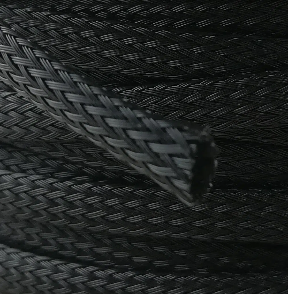5 Meter Gewebeschlauch Ø 3-80 mm Geflechtschlauch PET Isolierschlauch Kabelschutz Kabelschlauch (8-16 mm)