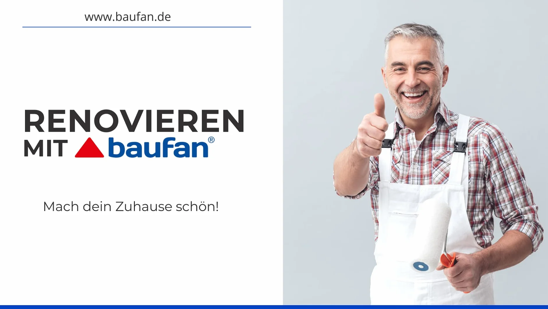 Baufan Schutz-Farbe Tube 250ml | Renovierfarbe für Innenräume | Hohe Deckkraft | Einfache Anwendung