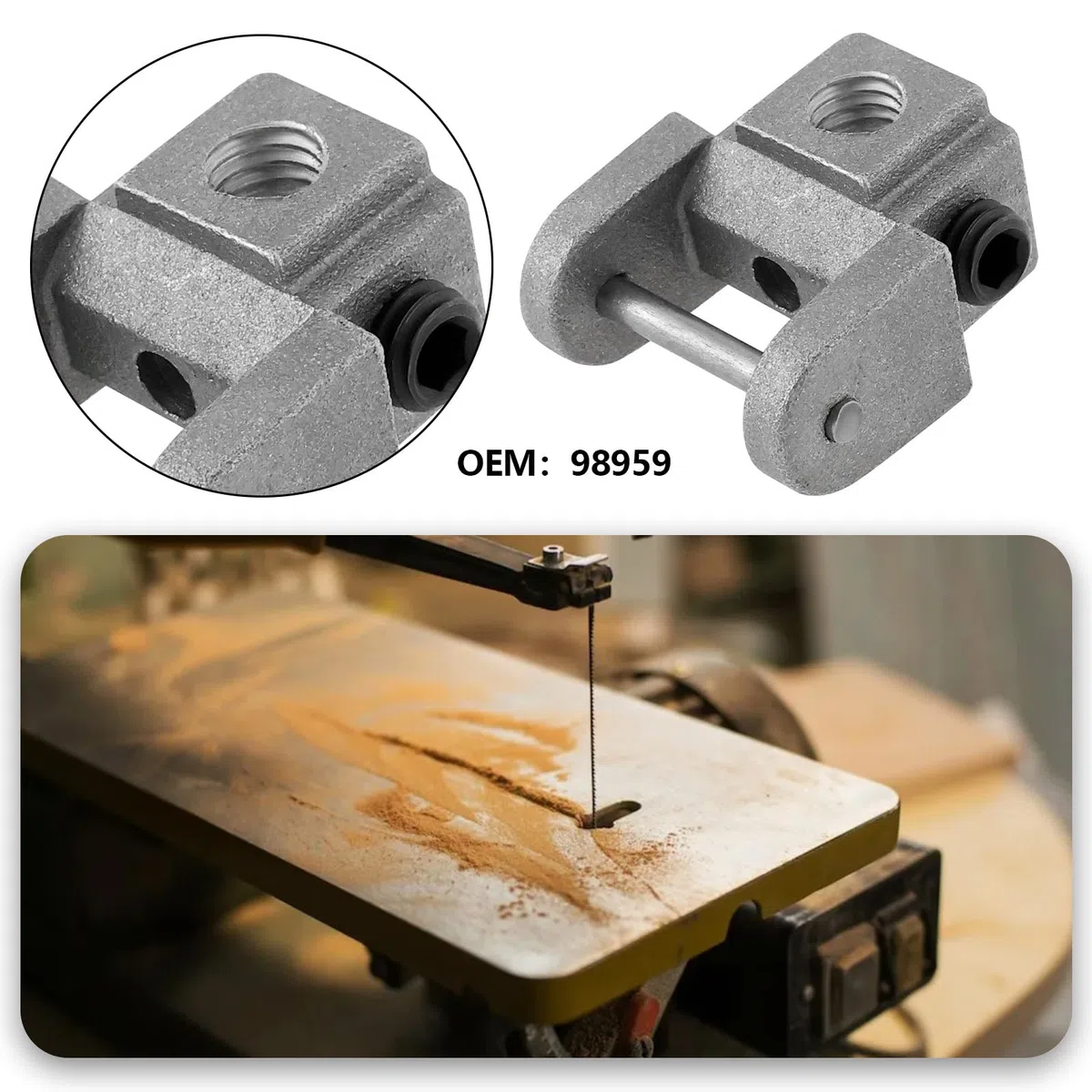 2 Stück Ersatz-Laubsäge Dekupiersäge 2 X 2 Cm Stiftloser Sägeblattadapter 133x0,7 Mm Drahtsägeblatt Spannfutter Zugmuster Entsprechend der Kurvenleiste Mehrzweck-Zahnlinie