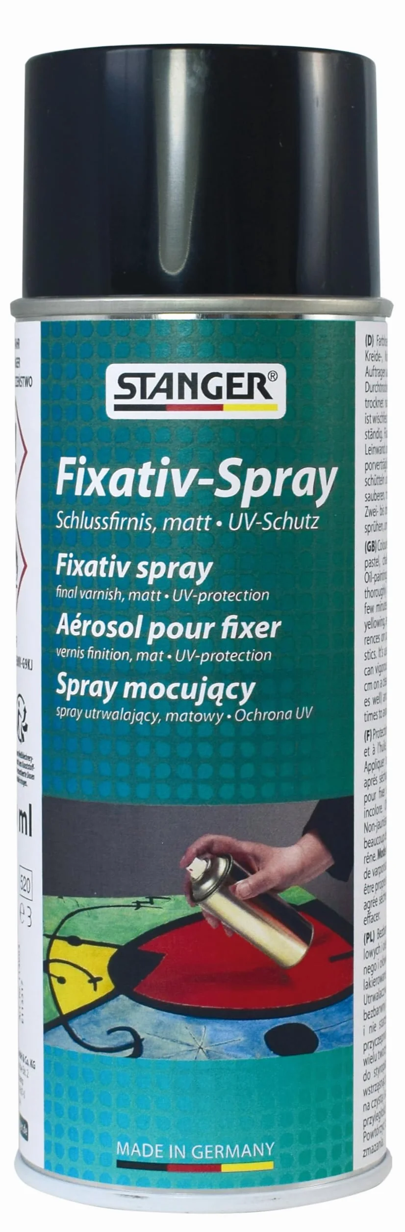 Stanger 114003 Fixativ Spray matt 400ml mit UV Schutz