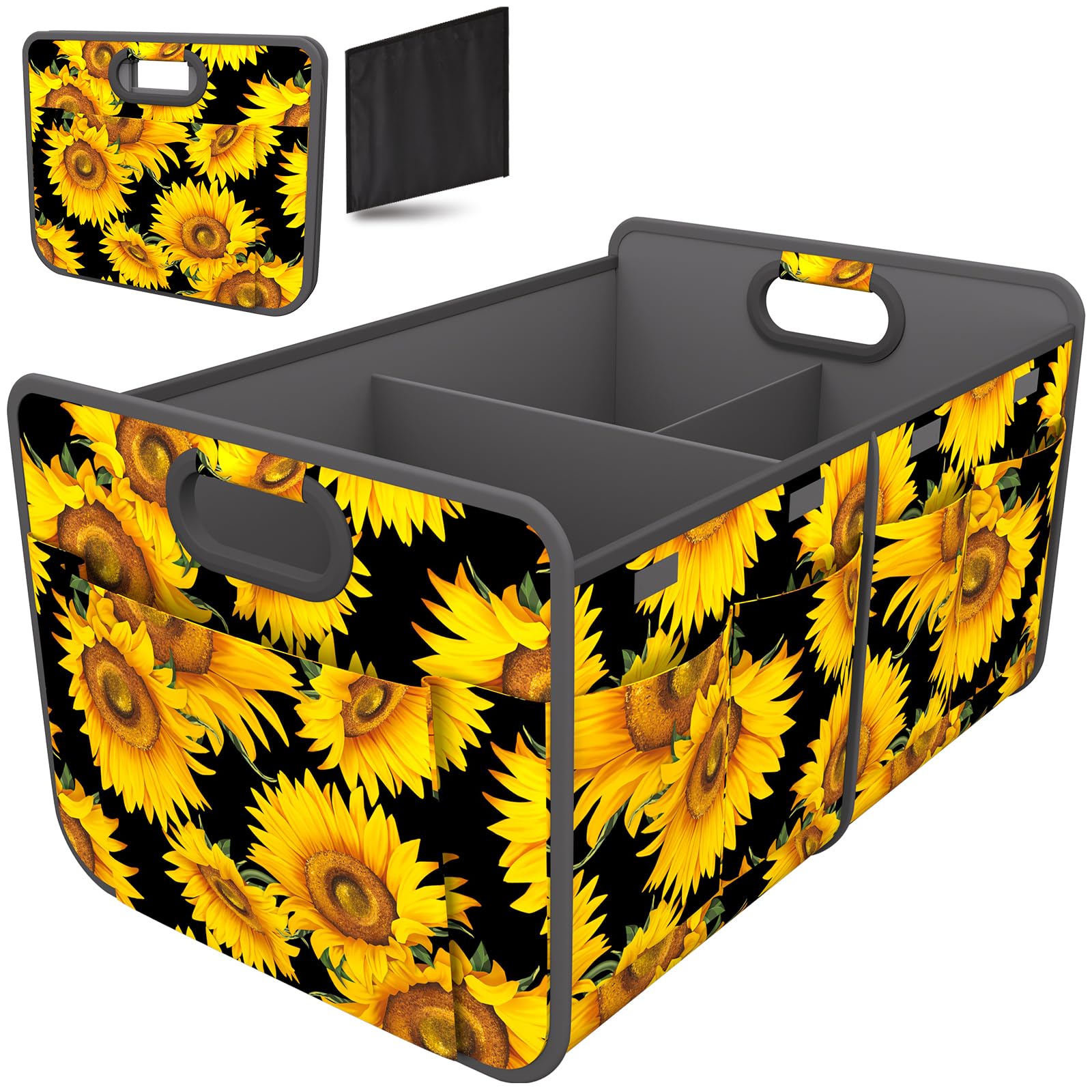 Collapsible Trunk Organizer with Thermal Compartment
