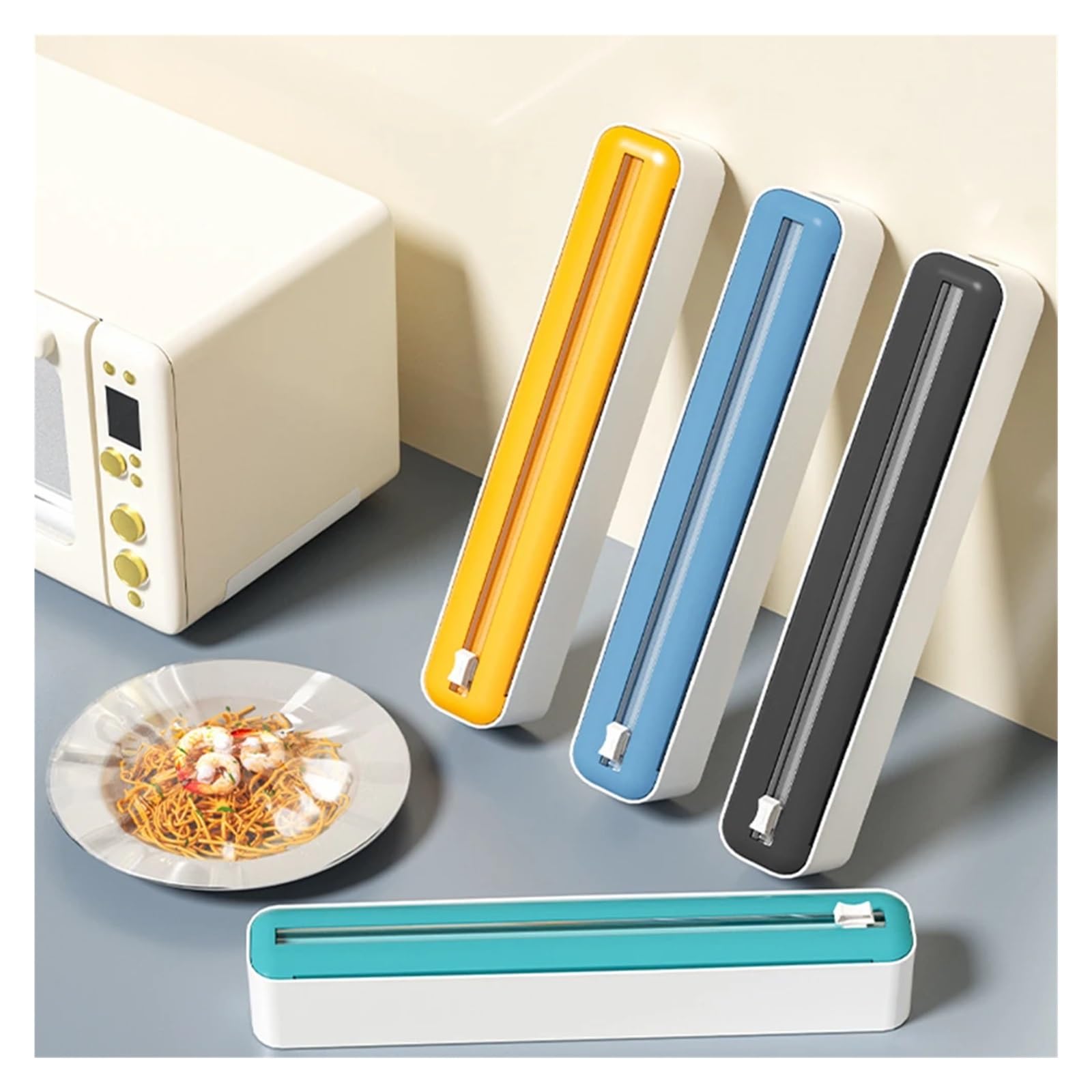 Sleek Magnetic Wrap Dispenser with Cutter