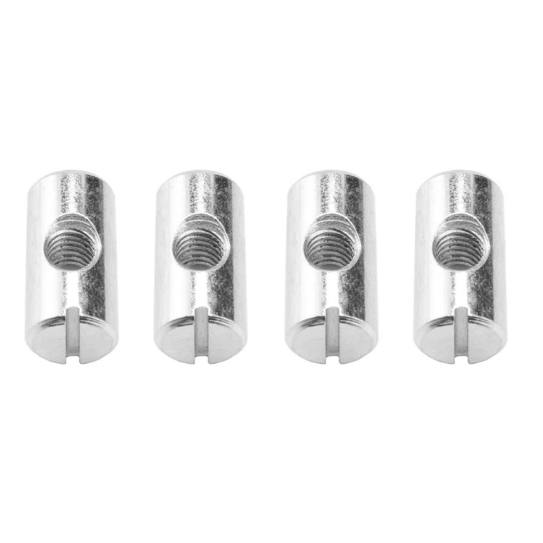 M6 x 30 mm Kreuzdübel Zylindermuttern für Gitterbetten oder Möbelmontage