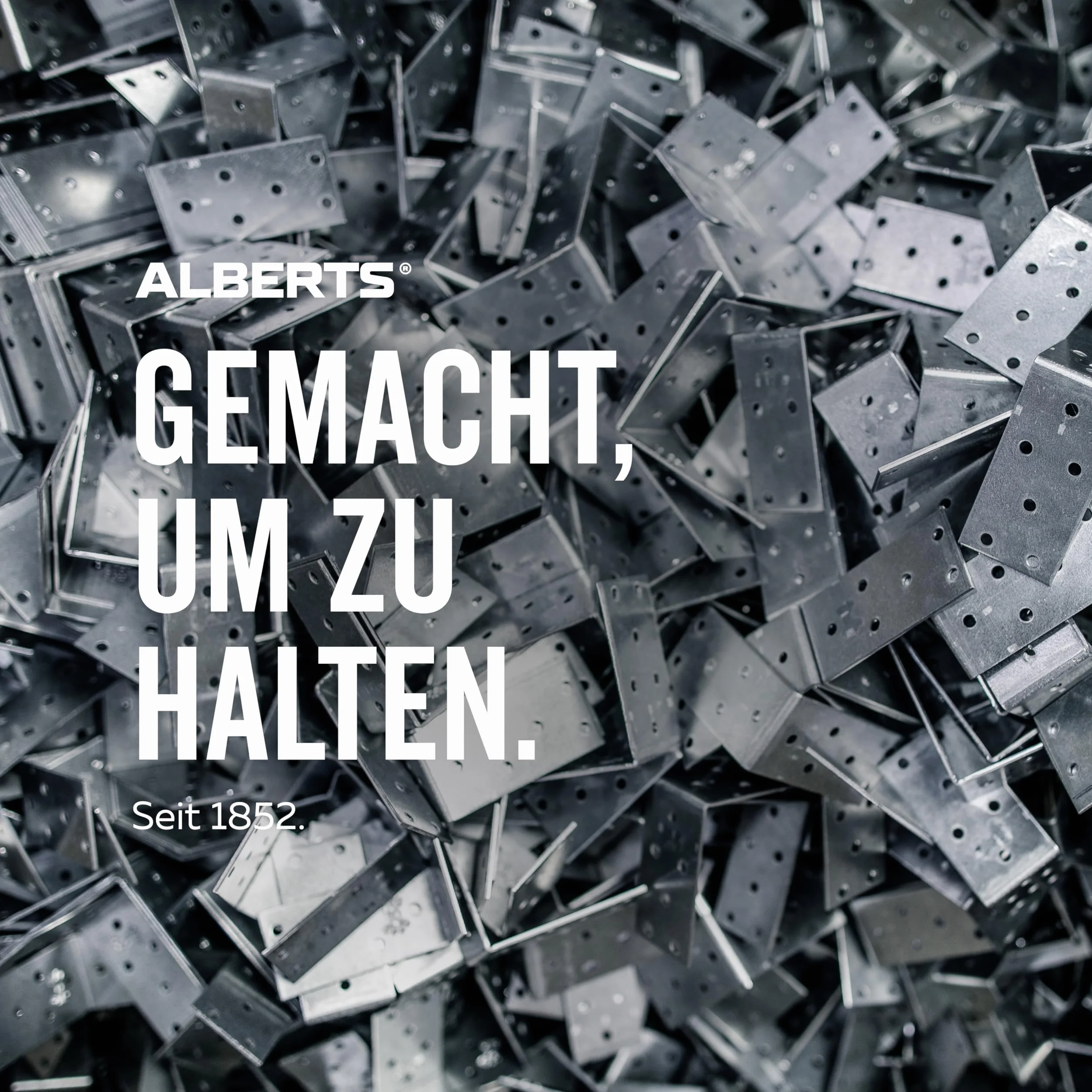 Alberts 218102 Pfostenträger | zum Aufschrauben | galvanisch verzinkt, dickschichtpassiviert | höhenverstellbar 30 - 150 mm | 70 x 70 mm