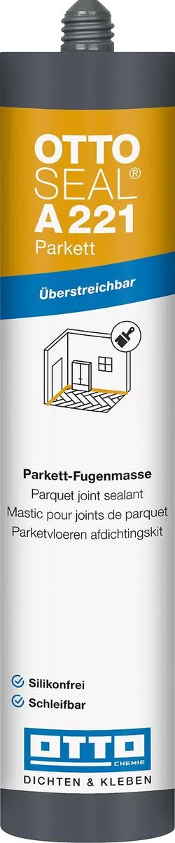 OTTOSEAL A 221 PARKETT Parkett-Fugenmasse 310 ml Kartusche C105 esche kiefer ahorn fichte