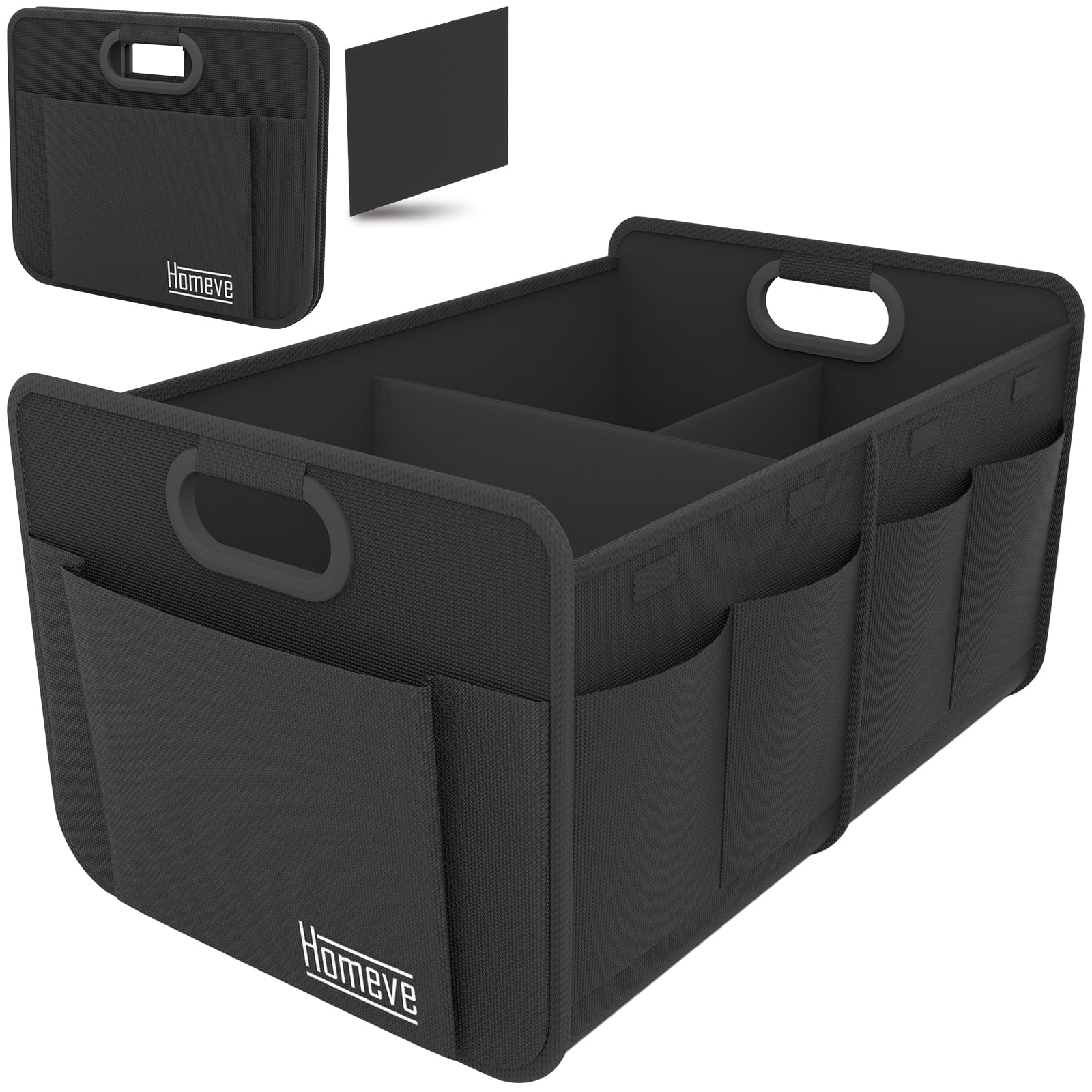 Collapsible Trunk Organizer with Thermal Compartment