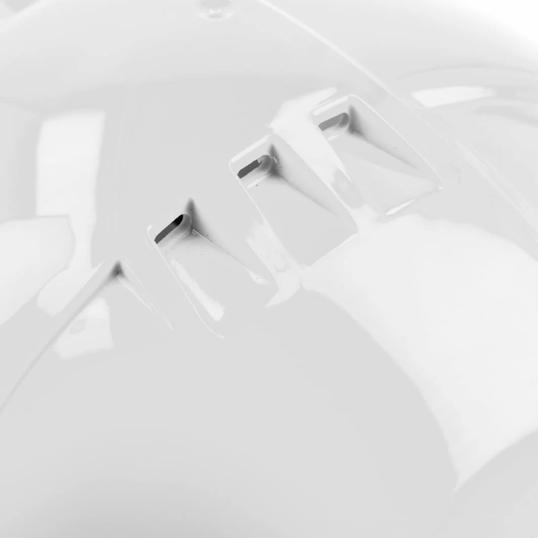 HÖGERT TECHNIK - Schutzhelm, Bauhelm aus ABS, EN 397, Ratschensystem, Belüftung, Kinnriemen, Arbeitshelm für Baustelle & Industrie, Sicherheitshelm verstellbar