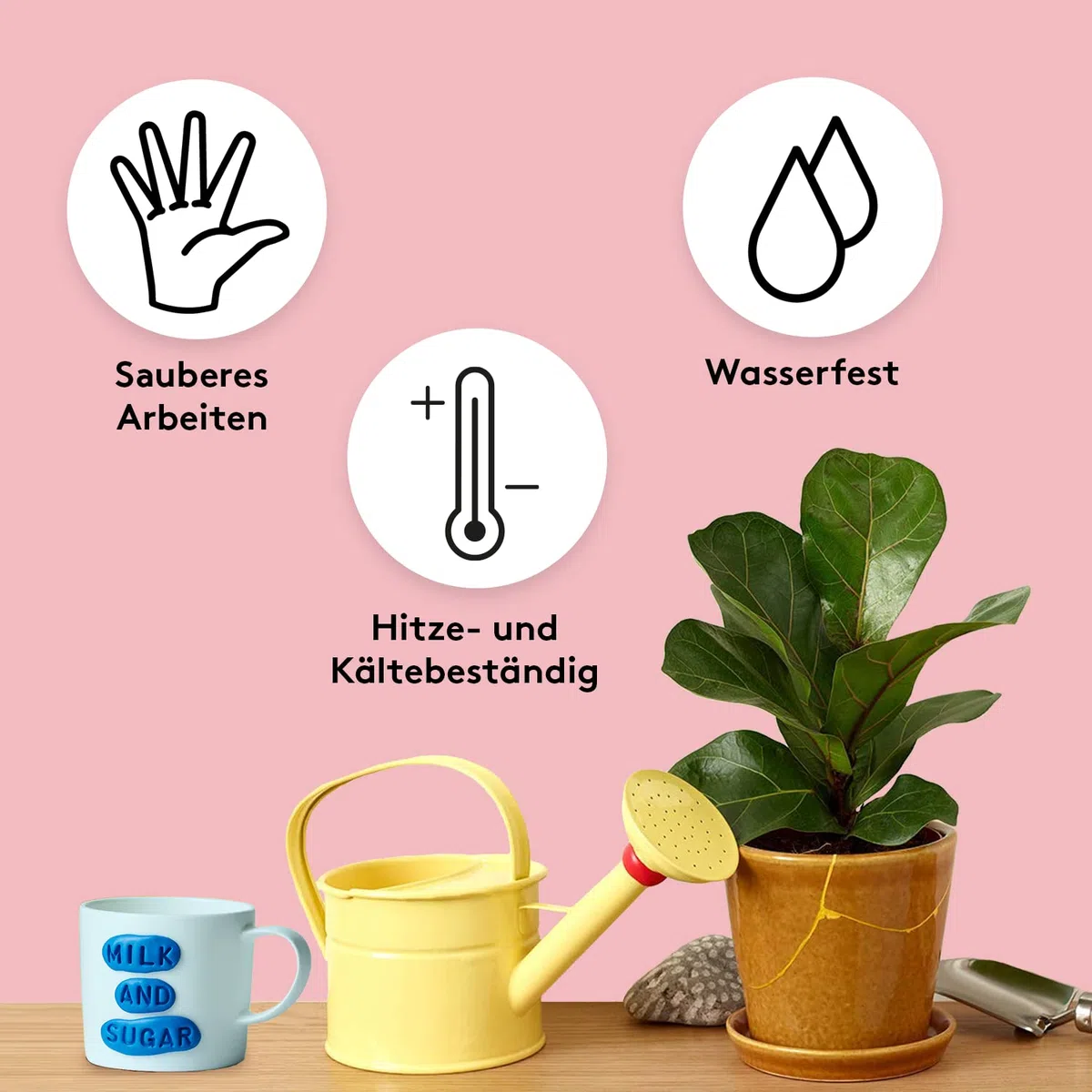 Sugru by tesa - Formbarer Allzweckkleber, 3er-Pack, 3 x 3,5 g, Weiß - vielseitige Klebeknete - zum Dekorieren, Kleben, Reparieren und für kreative DIY-Anwendungen
