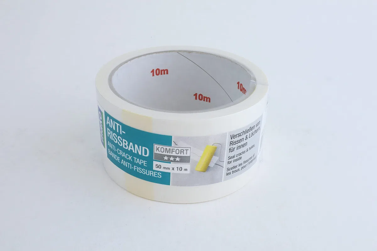 MAKO Anti-Rißband, Wandreparaturband, Gelb, 10m x 50mm