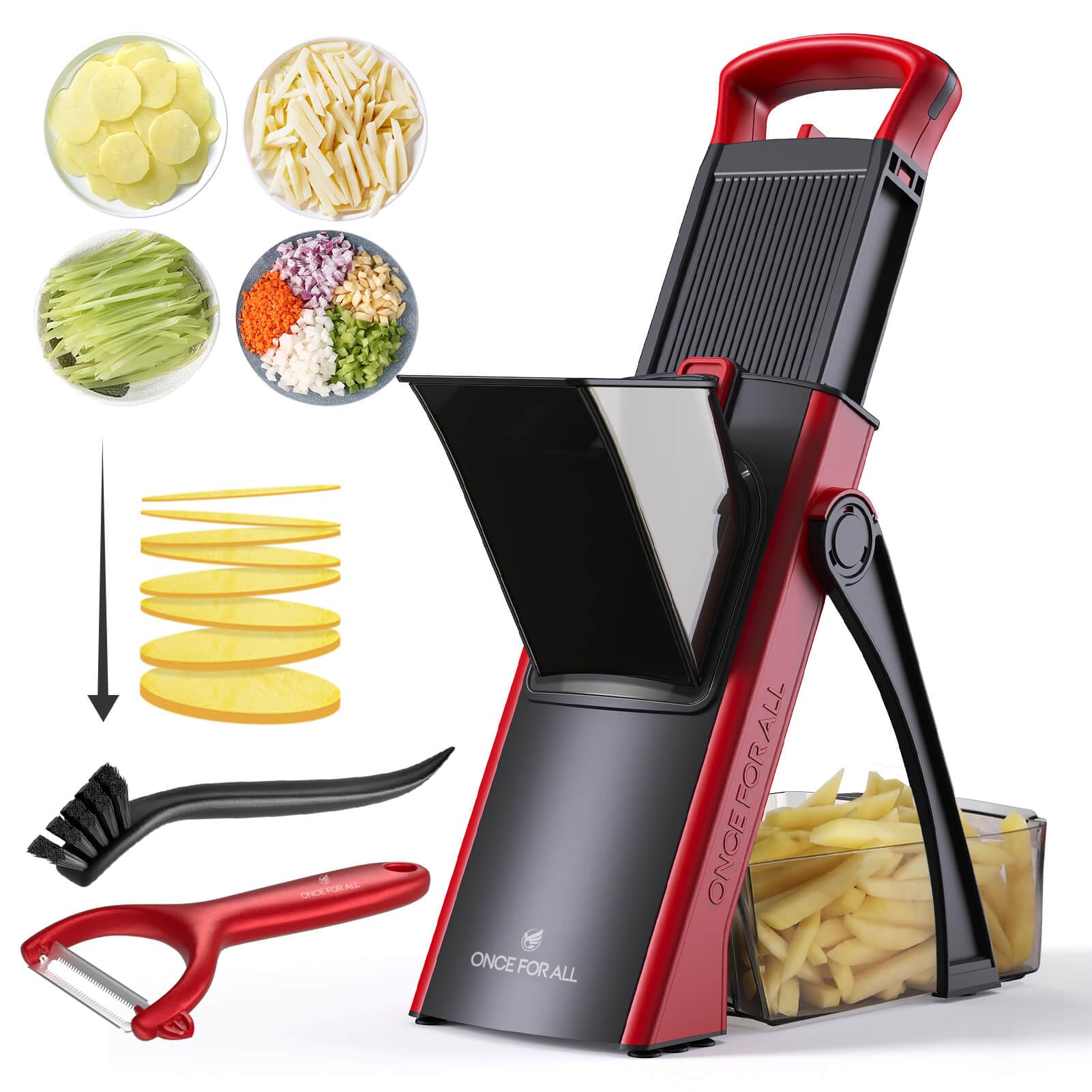 Adjustable Precision Mandoline Slicer