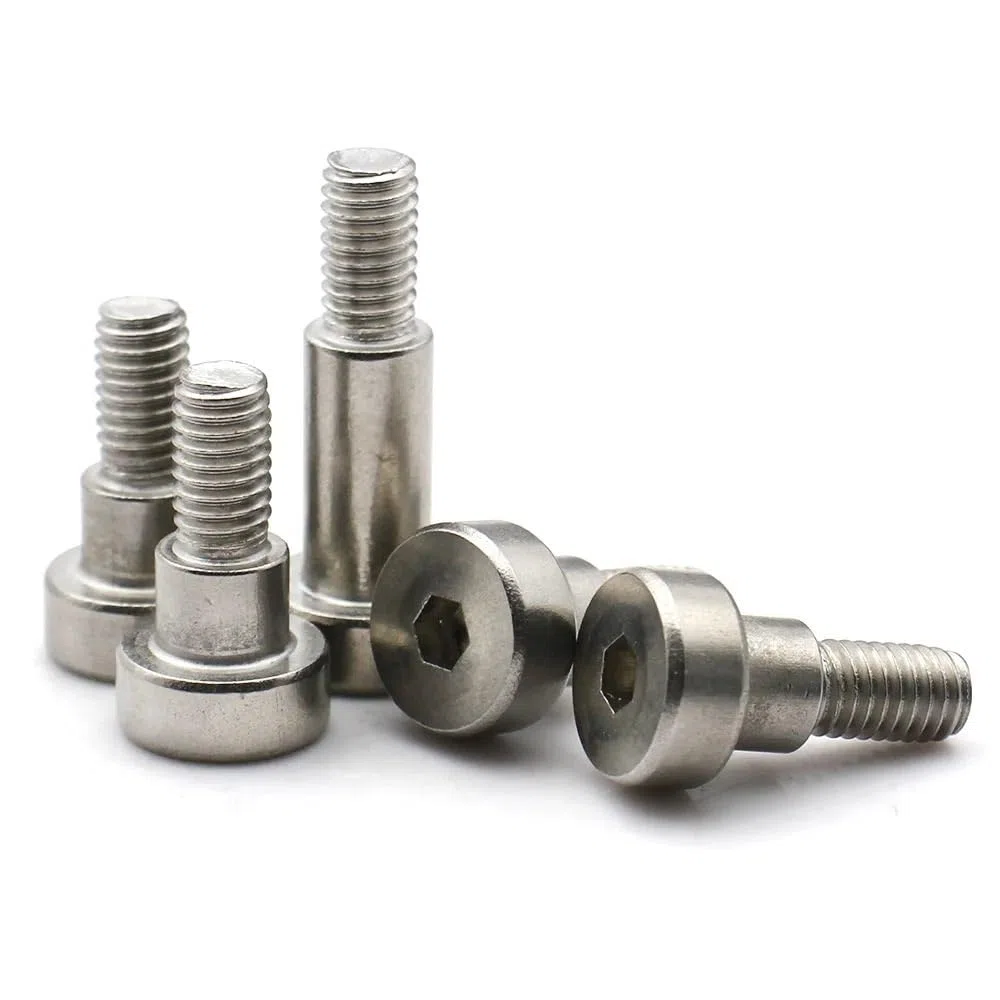 Innensechskantkopf 304 Edelstahl Rollenlager Schulterschrauben Bolzen M2-M10(5mm,D3x M2.5 (10pcs))