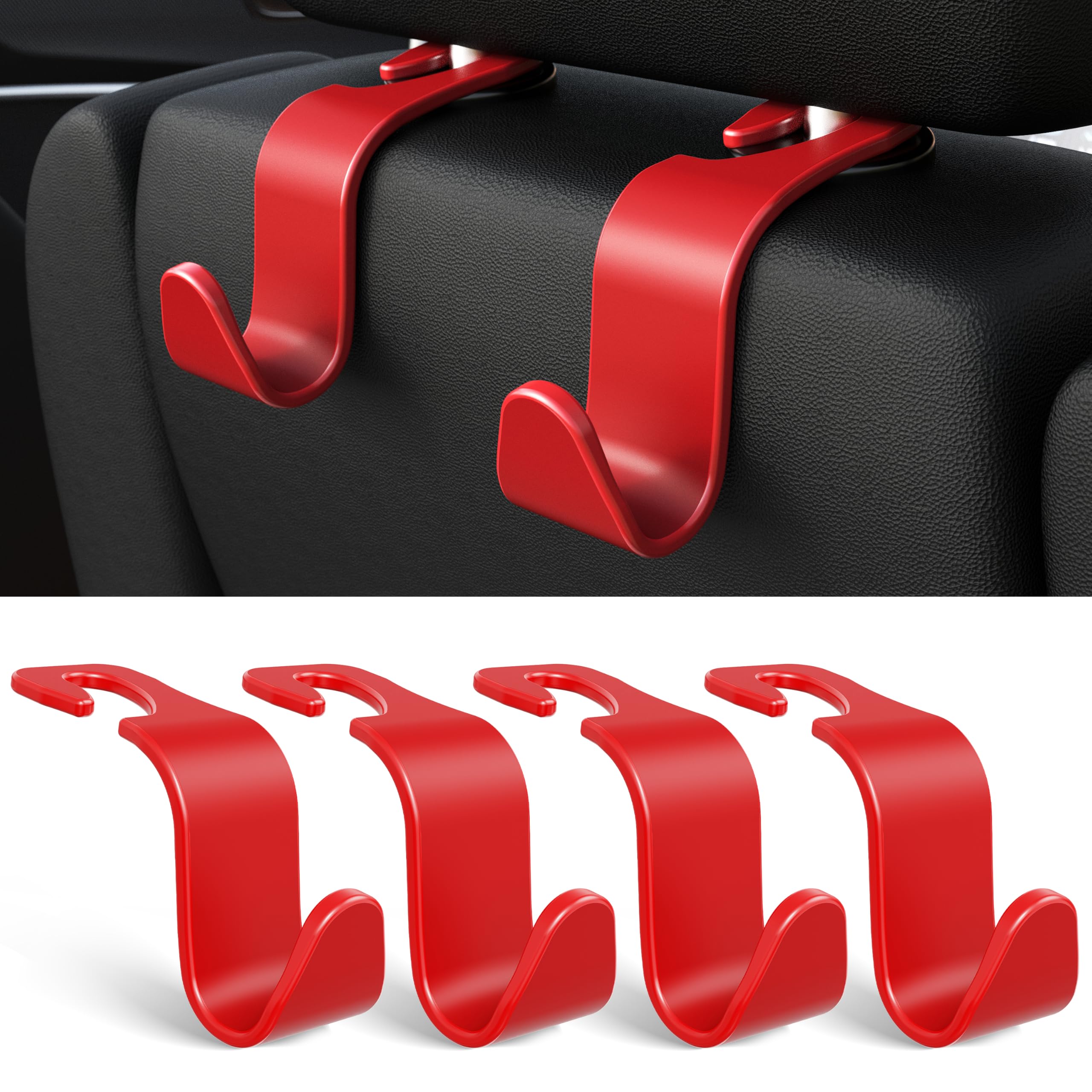 Elegant Vehicle Headrest Hooks