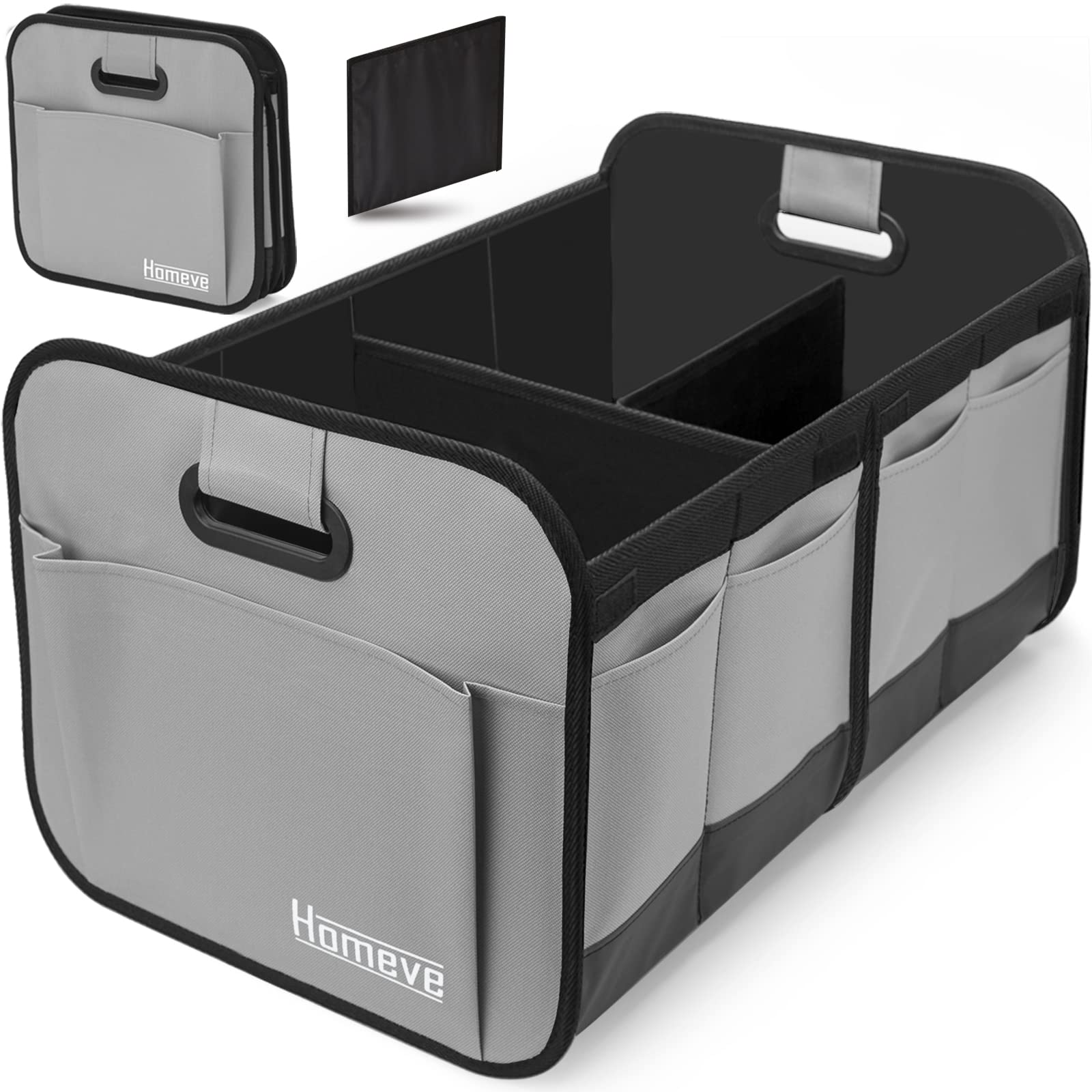 Collapsible Trunk Organizer with Thermal Compartment