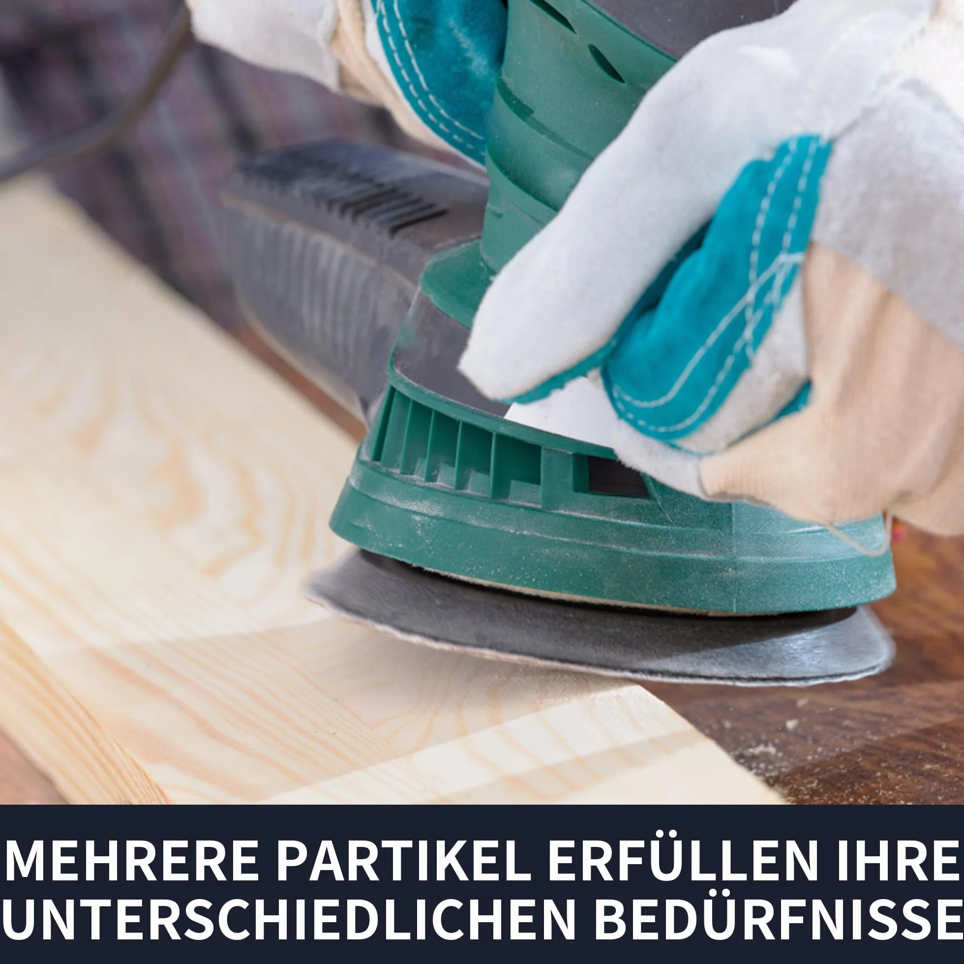 100 Stück Schleifpapier 125mm Klett, 5 in 8 Loch, Wandschleifer für Holz, Metall, Kunststoff, P40/60/320/400 x10, P80/120/180/240x15, Zubehör für Elektrowerkzeuge