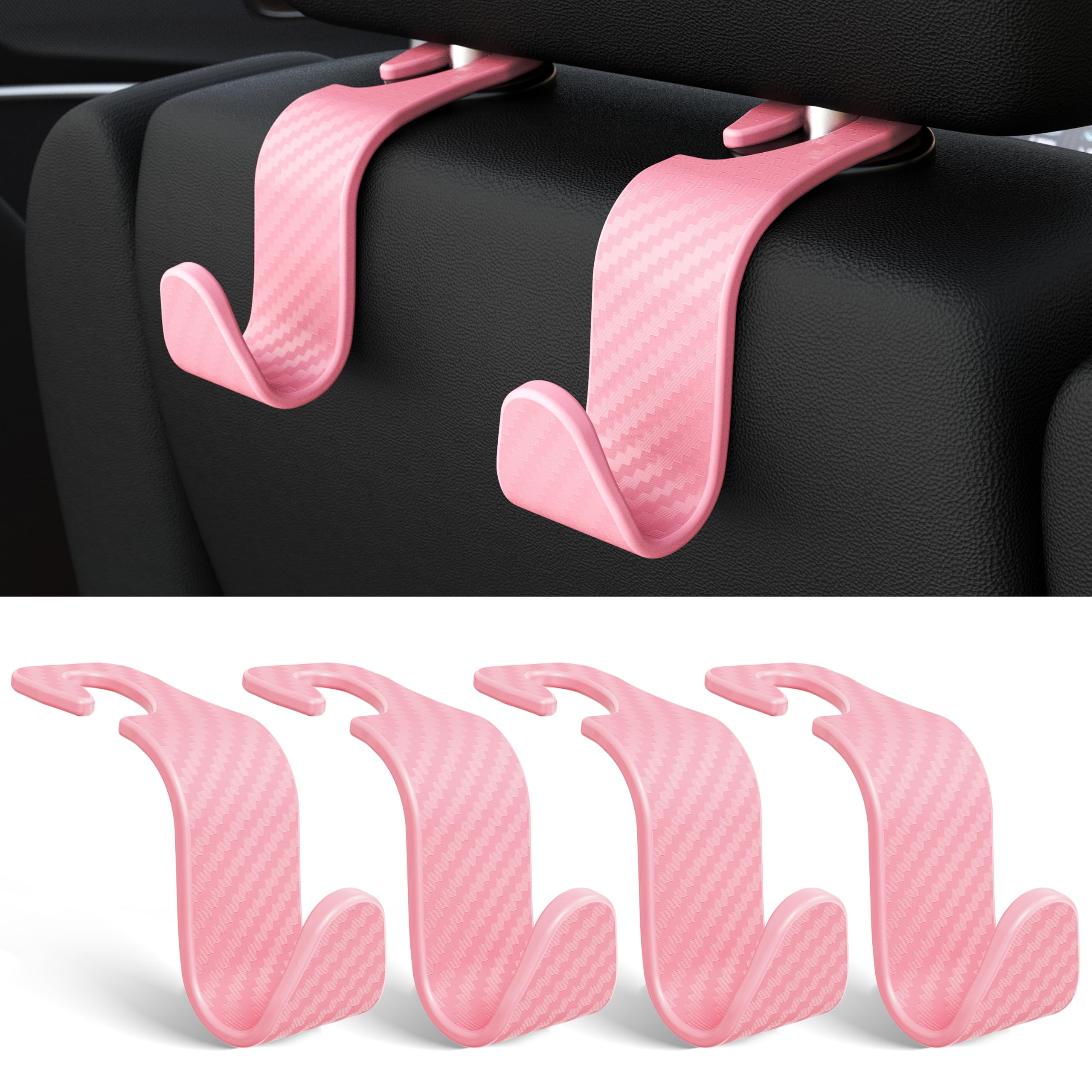 Elegant Vehicle Headrest Hooks