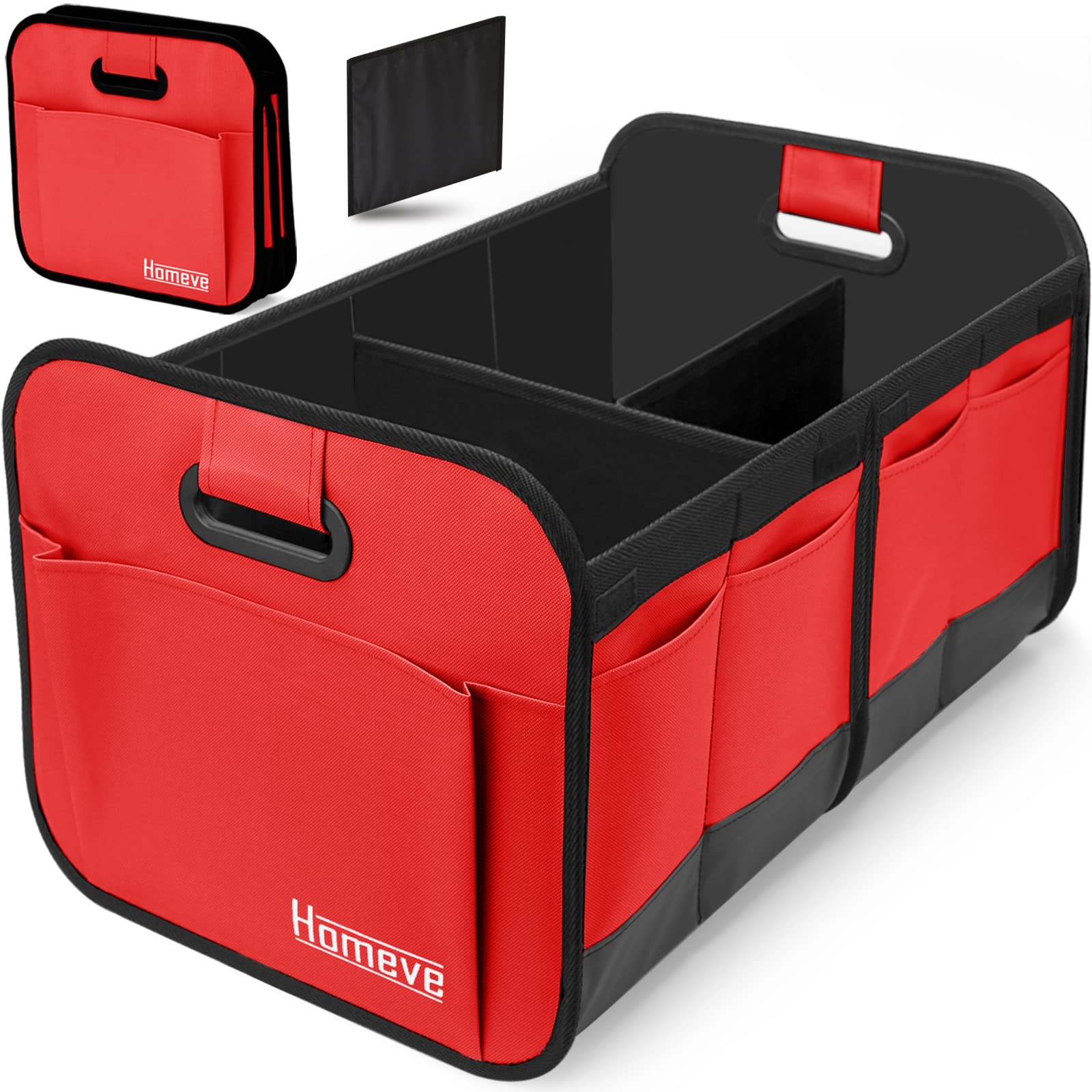 Collapsible Trunk Organizer with Thermal Compartment