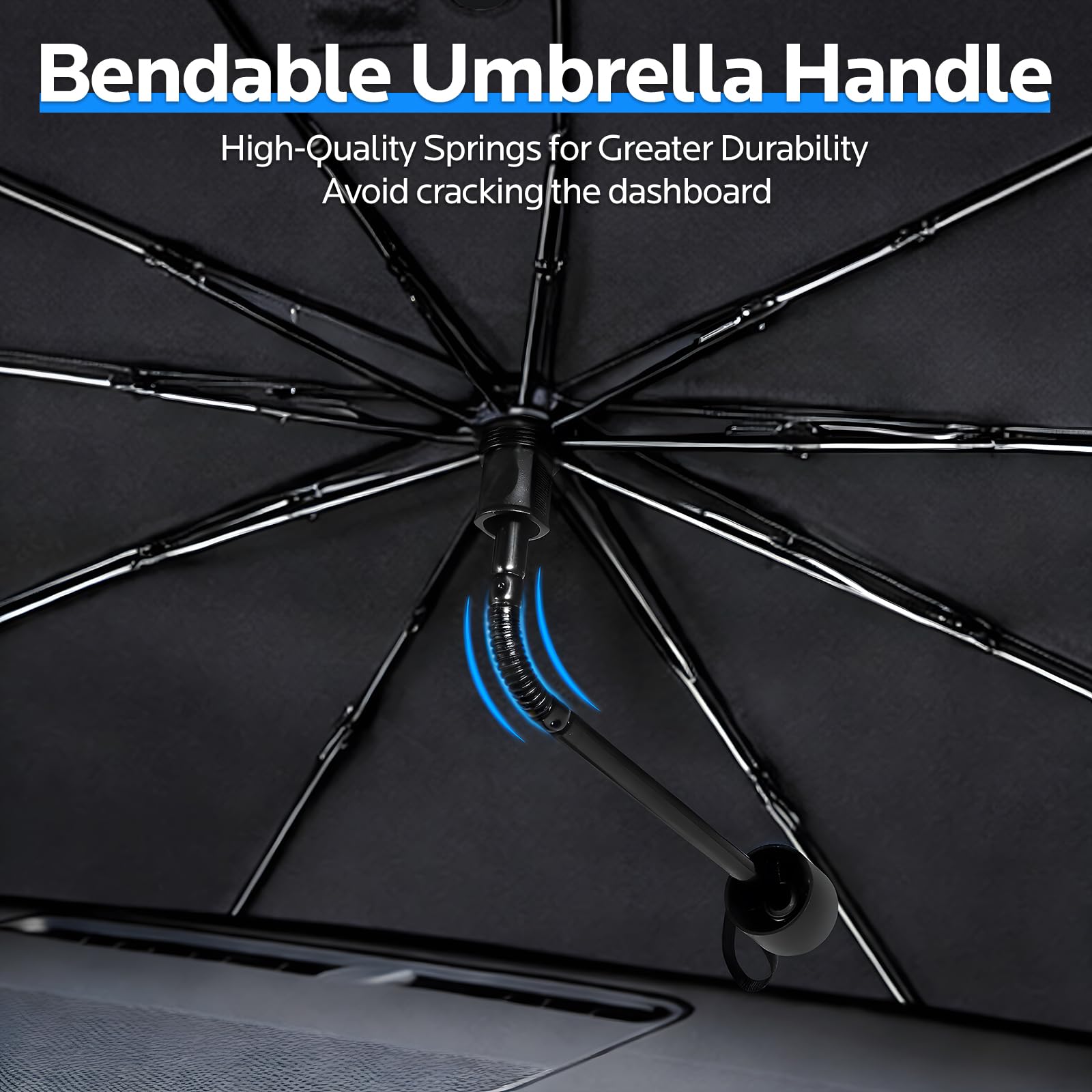 Automotive Windshield Umbrella Shade