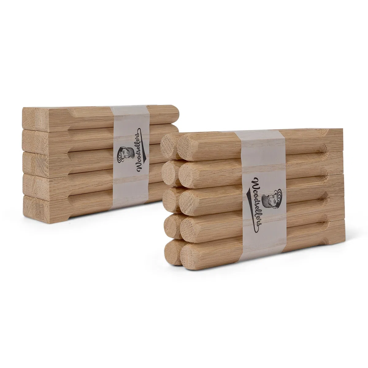 Holznägel Eiche gefast 140 mm – Ø 14–20 mm (wählbar) – Massivholz-Holznagel für Fachwerk, Dachstuhl & Holzbau – naturbelassen & technisch getrocknet