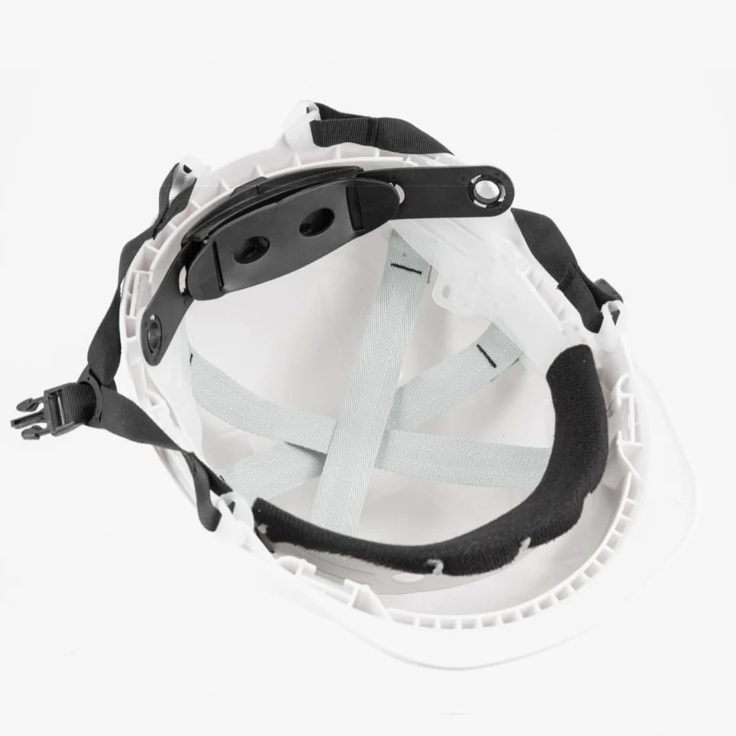HÖGERT TECHNIK - Schutzhelm, Bauhelm aus ABS, EN 397, Ratschensystem, Belüftung, Kinnriemen, Arbeitshelm für Baustelle & Industrie, Sicherheitshelm verstellbar