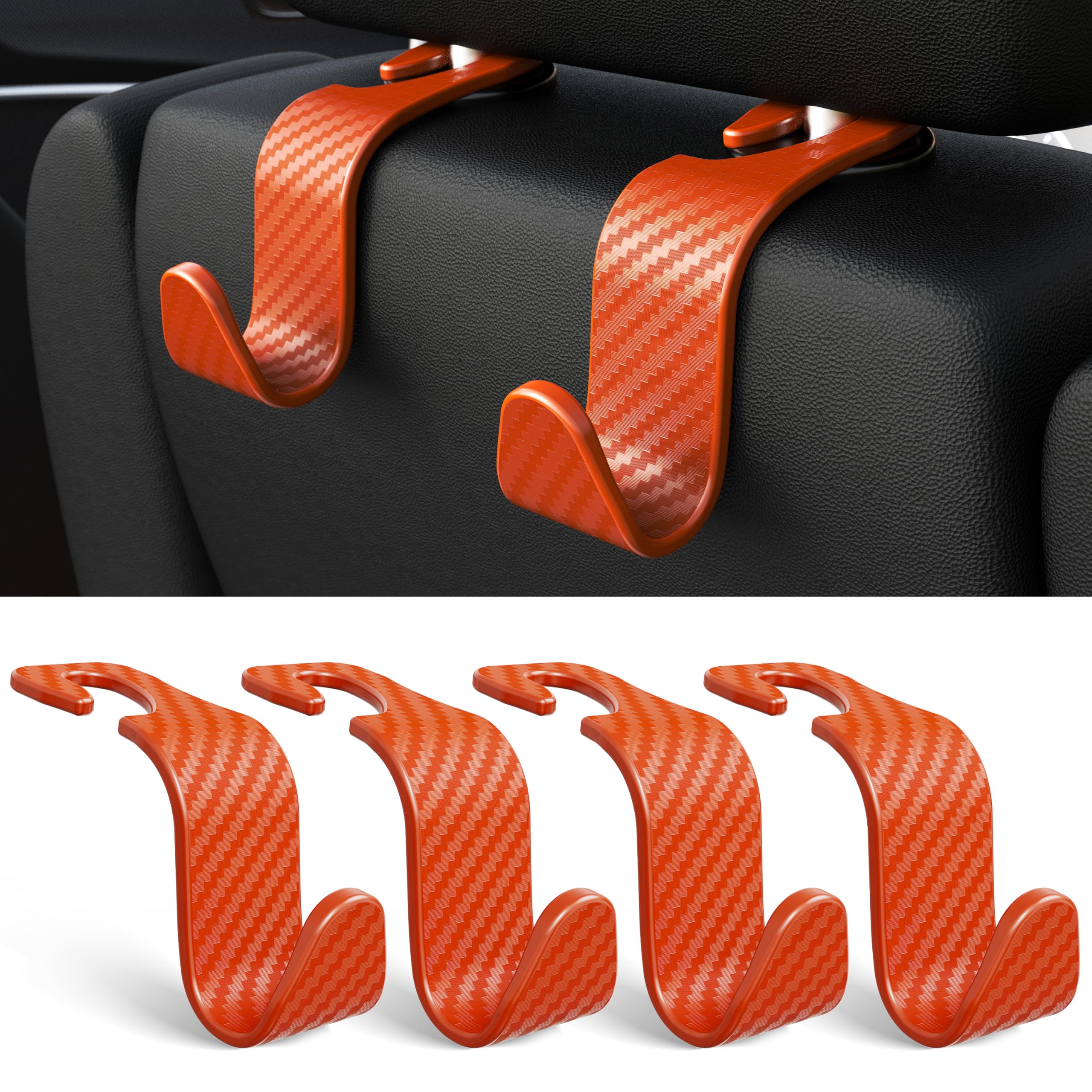Elegant Vehicle Headrest Hooks