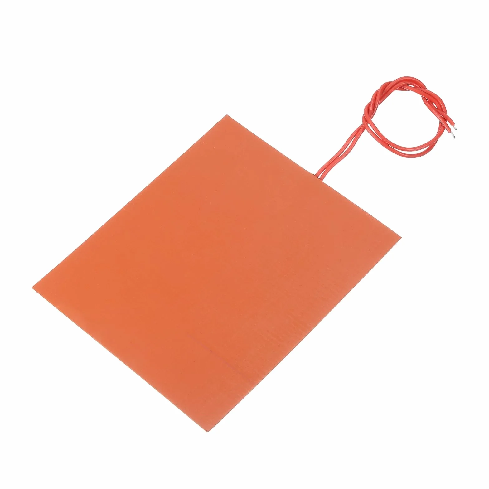 sourcing map Silikon-Heizmatte, 12V 12W Heizfolie Flexible Heizplatte 120mmx104mm Heizmatte für konstante Temperatur