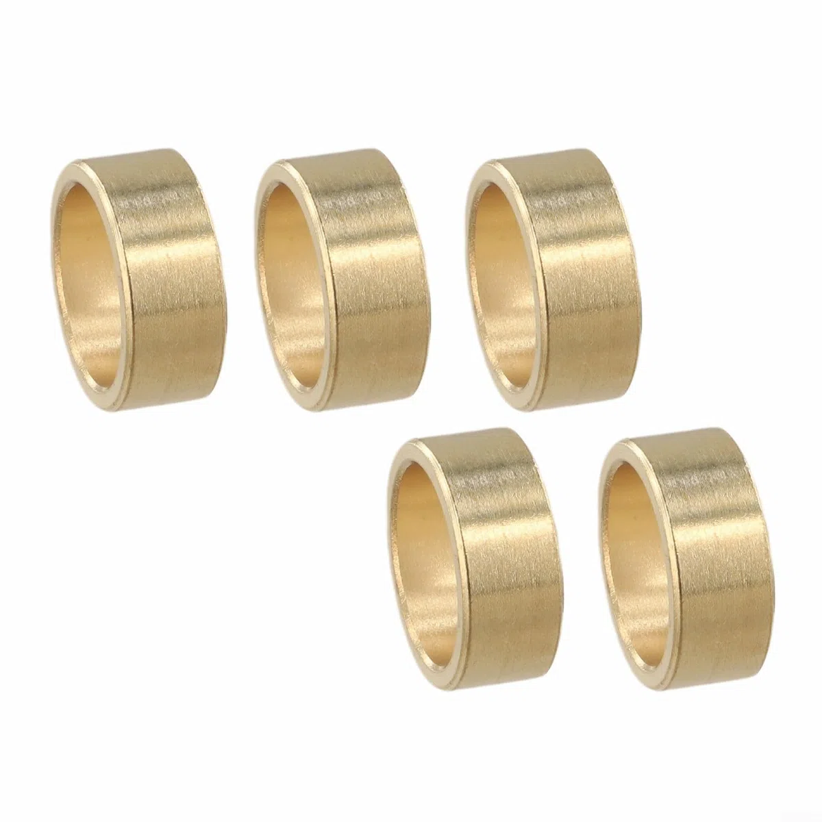5er Set Edelstahl Adapterringe 20mm auf 25,4mm für Trennschägen TS400 TS410 TS420 TS700 TS760 für TS800, Verschleißfeste Reduzierbuchsen aus Stahl für Sägeblätter, Einfache Montage im Gartenbau