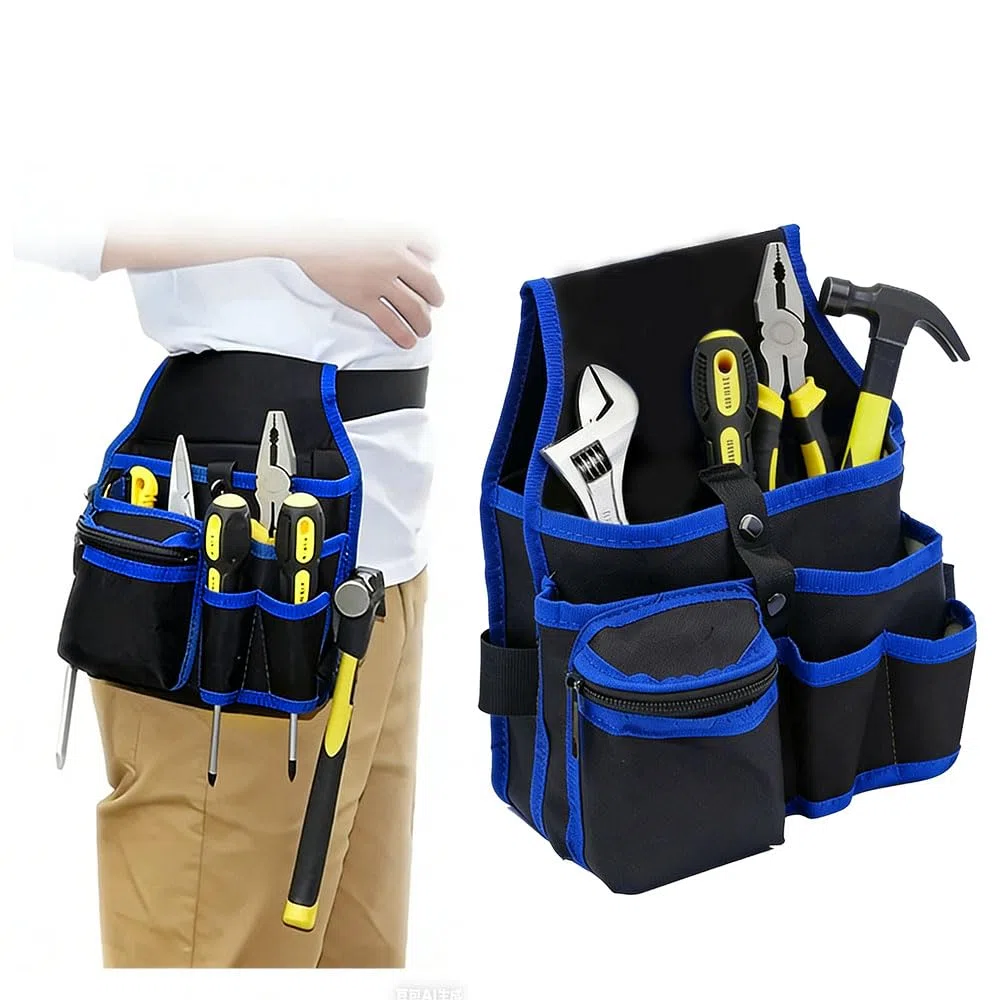 Werkzeugtasche,Multi-Purpose Werkzeughalter Organizer,Elektriker Beutel,für Werkstattlagerung, Holzbearbeitungswerkzeuge,Schraubendrehertasche