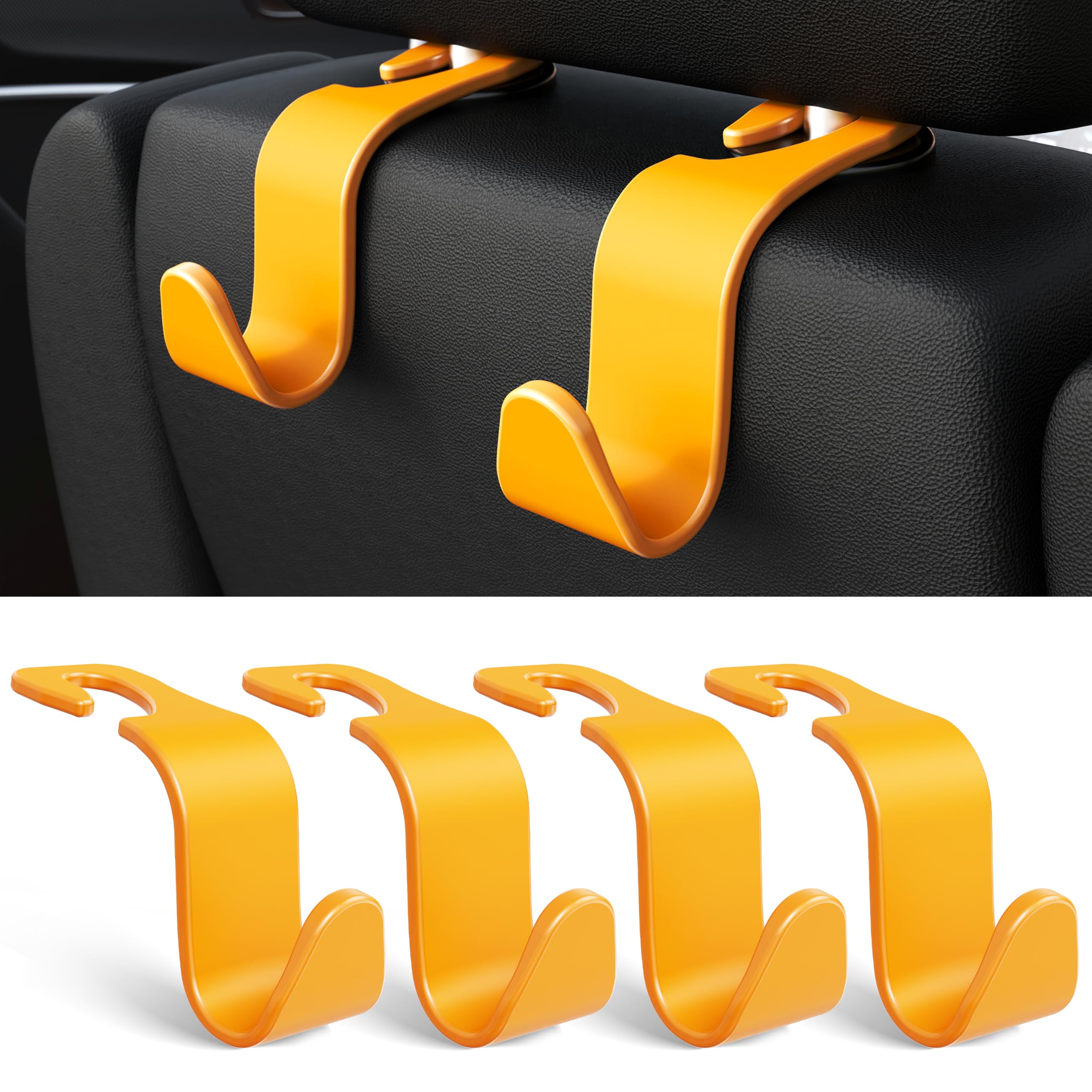 Elegant Vehicle Headrest Hooks