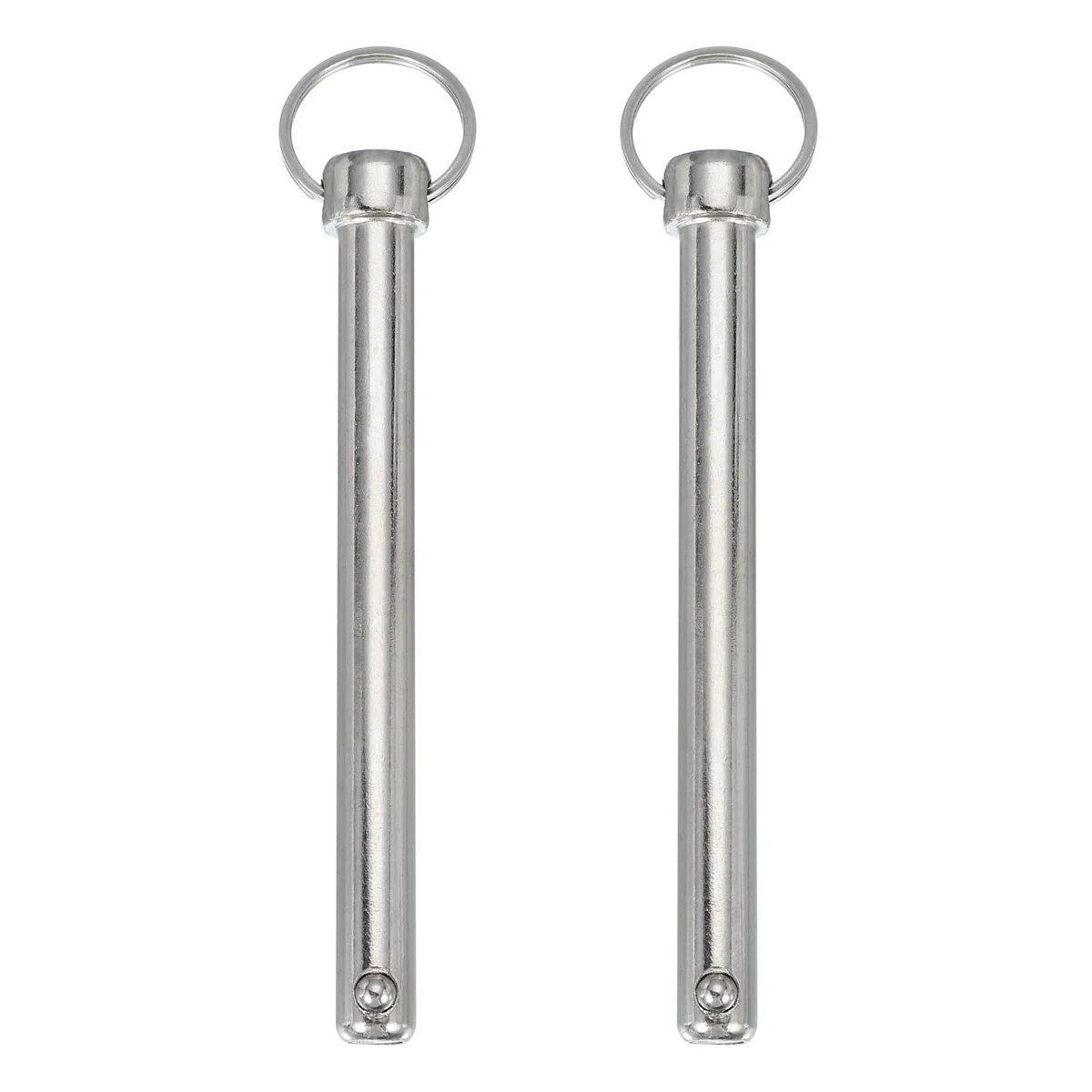 QUARKZMAN Schnellspannstift, Durchmesser 1/2" (12mm) Nutzlänge 4,33" (110mm) Gesamtlänge 5,98" (152mm) Bimini Top Pin Marine Hardware Kohlenstoffstahl für Bootszubehör, Packung mit 2