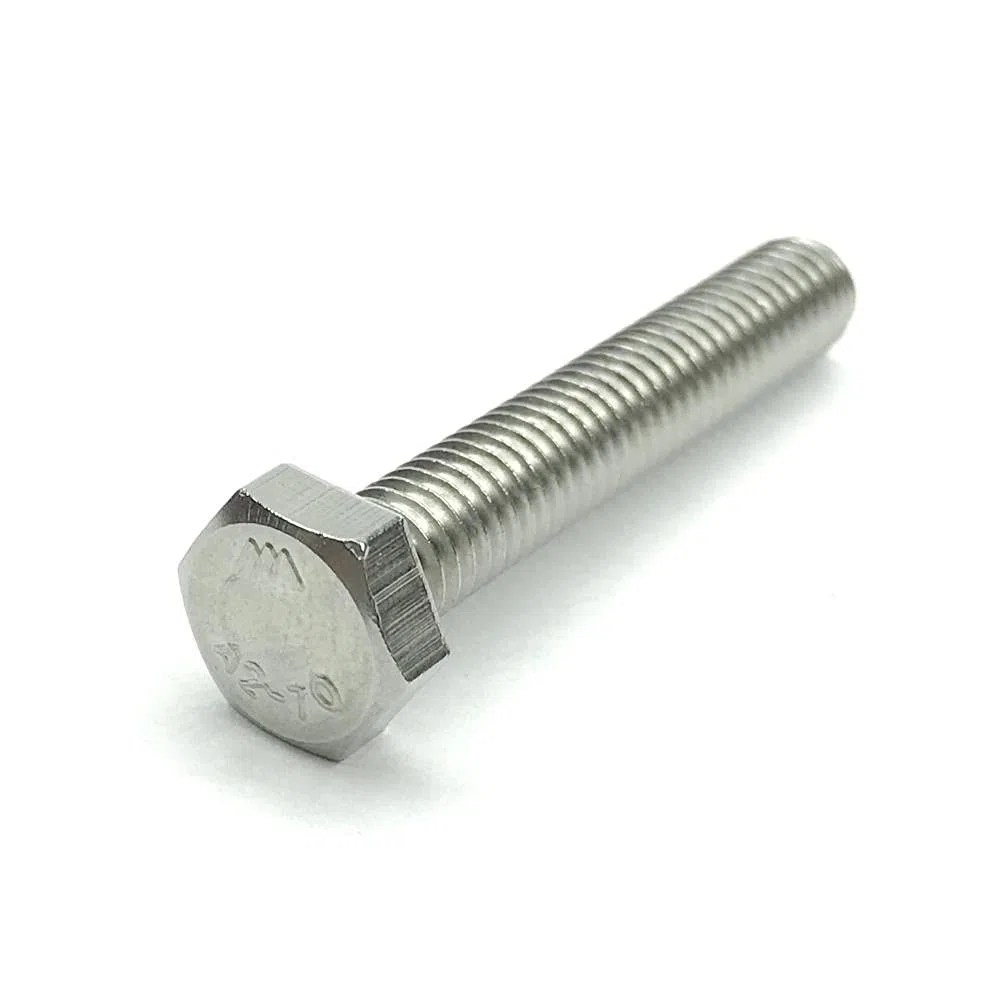 Sechskantschrauben DIN 933 M6x30 Edelstahl V2A A2-70 – 100 Stück, Vollgewinde, rostfreie Sechskantschrauben ISO 4017 | norm-genau®