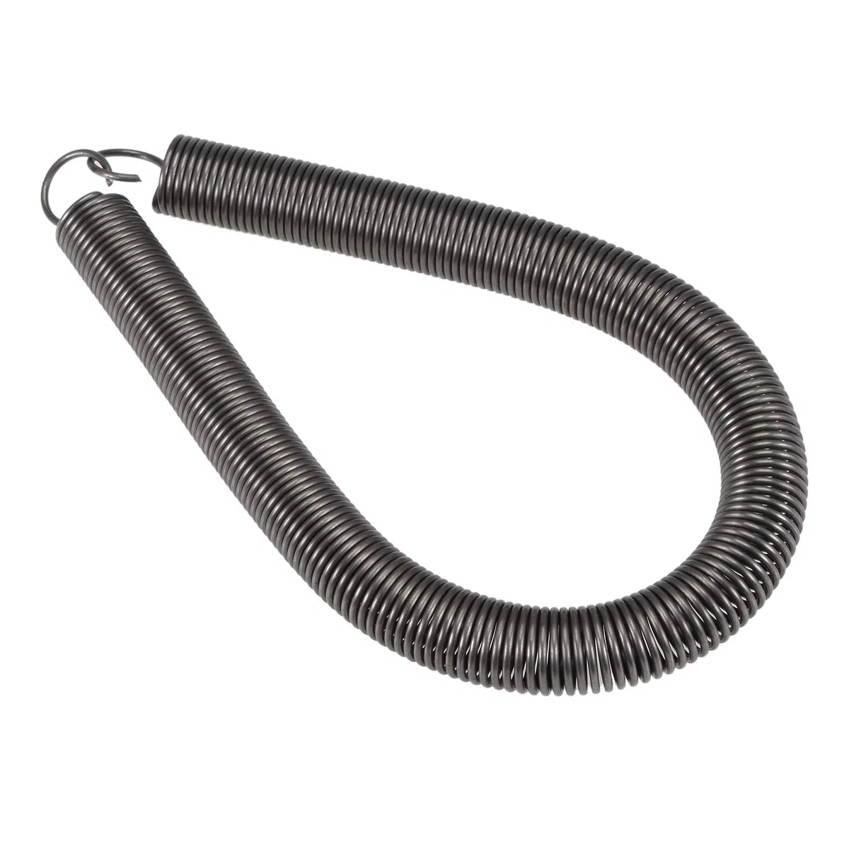 sourcing map Spannfeder Zugfedern, 14 mm Außendurchmesser, 1,4 mm Drahtstärke, 525 mm Verlängerte Länge, 300 mm Freie Länge, Federstahl, 3,8 kg Tragfähigkeit, Grau